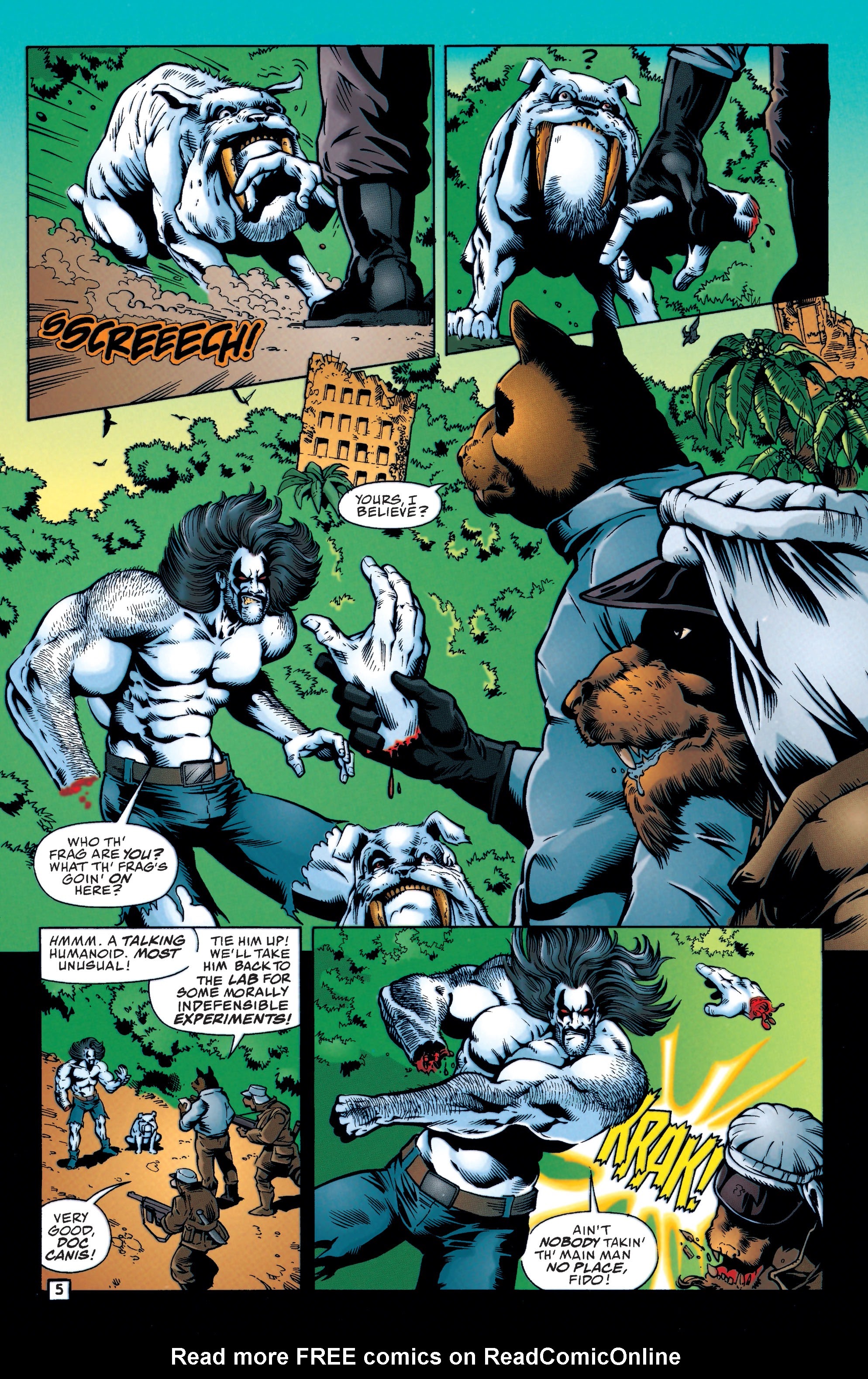 Read online Lobo (1993) comic -  Issue #38 - 6