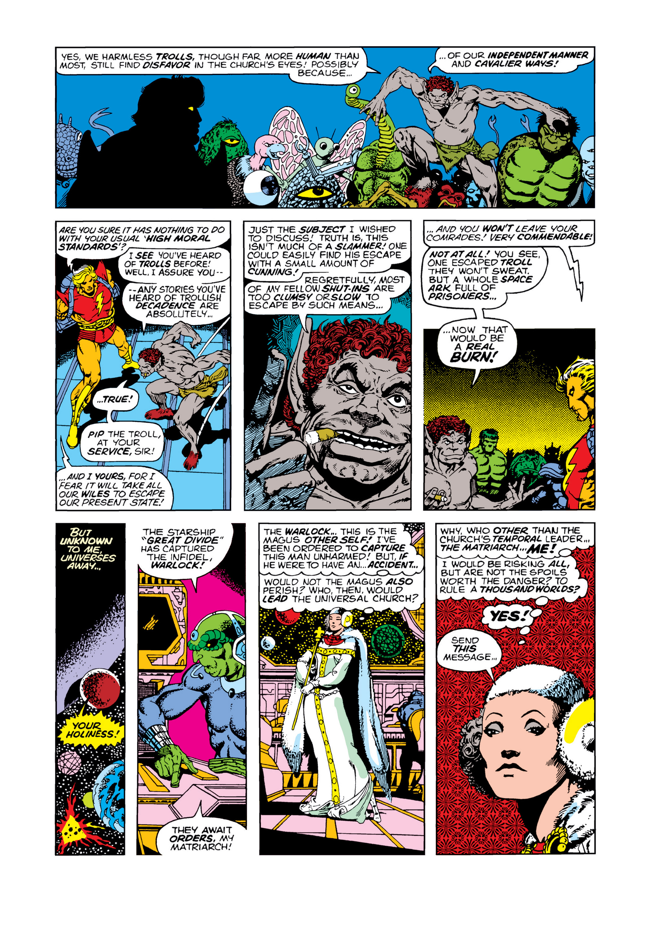 Read online Marvel Masterworks: Warlock comic -  Issue # TPB 2 (Part 1) - 34