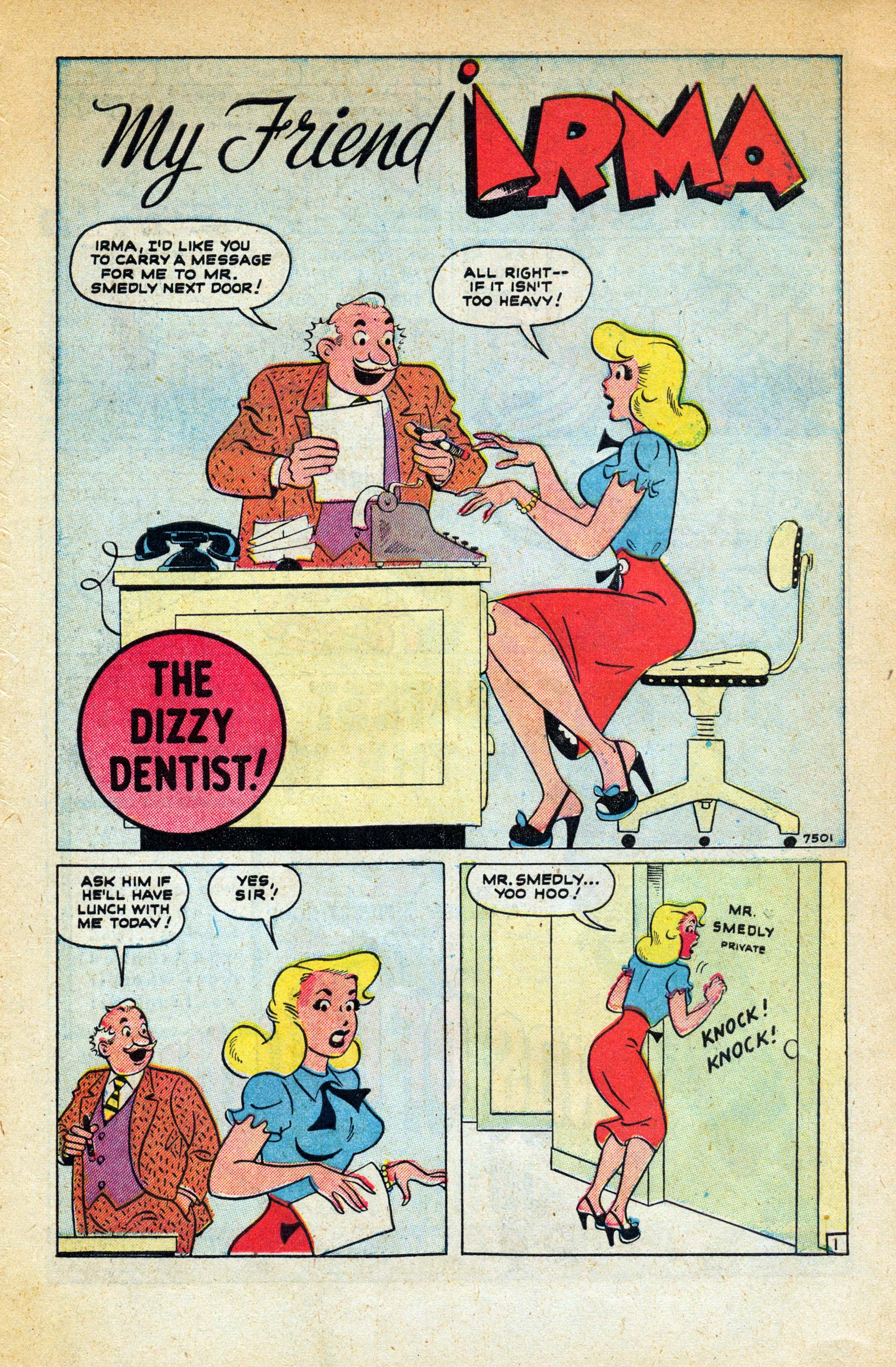 Read online My Friend Irma comic -  Issue #3 - 14