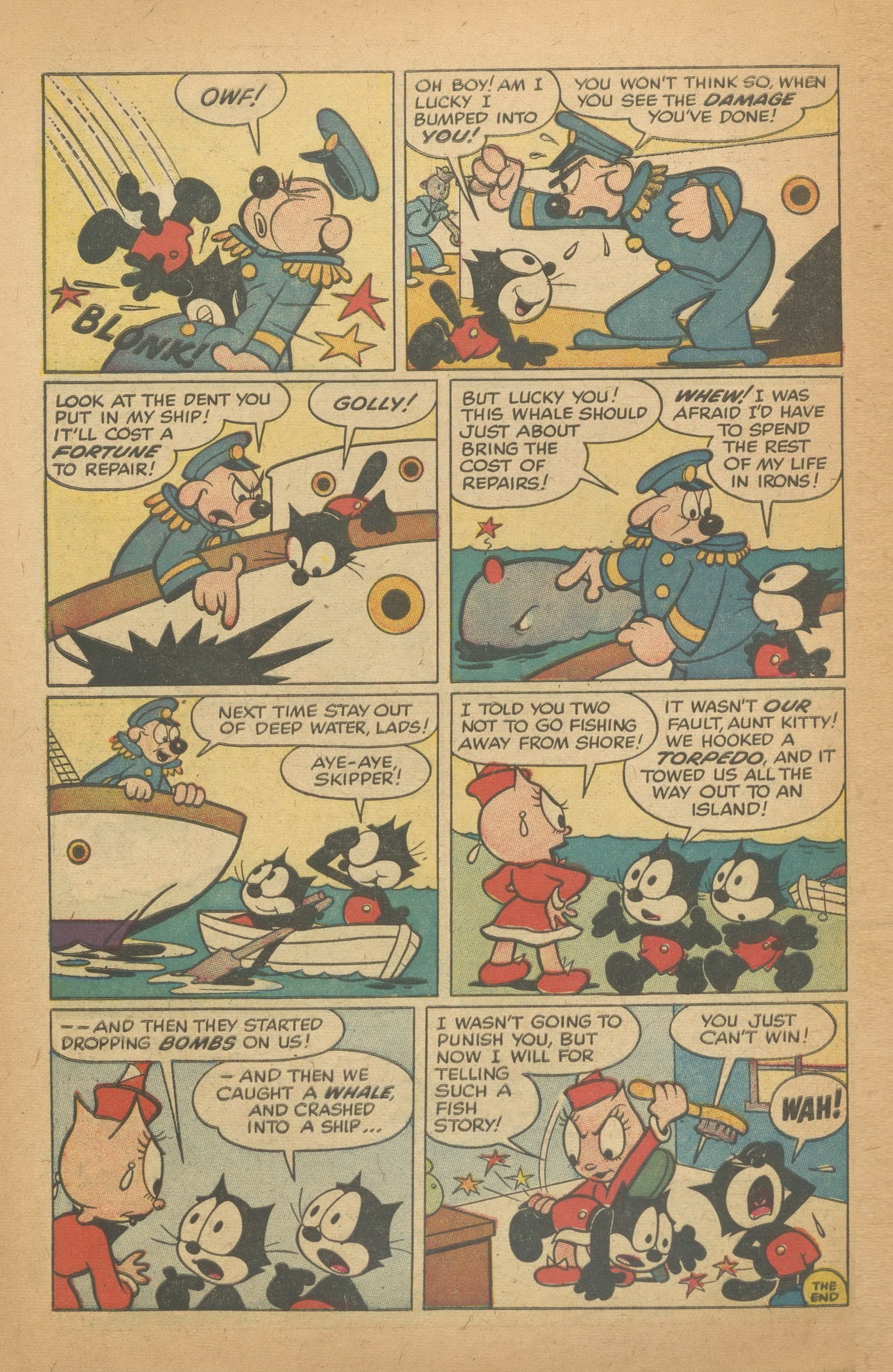 Read online Felix the Cat (1955) comic -  Issue #104 - 32