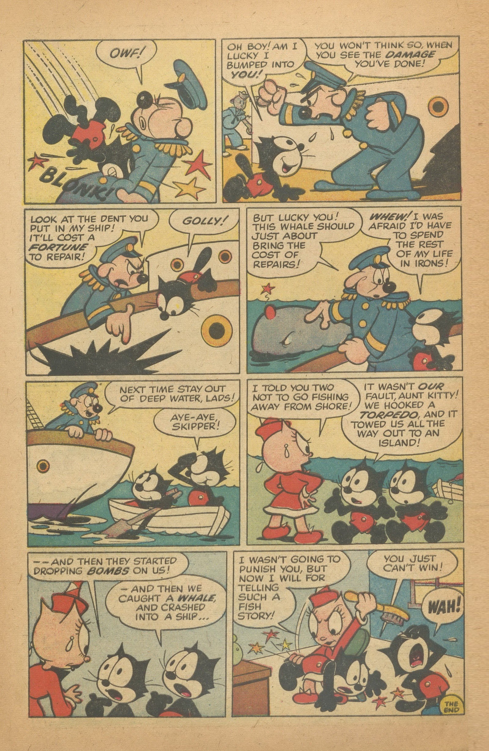 Read online Felix the Cat (1955) comic -  Issue #104 - 32