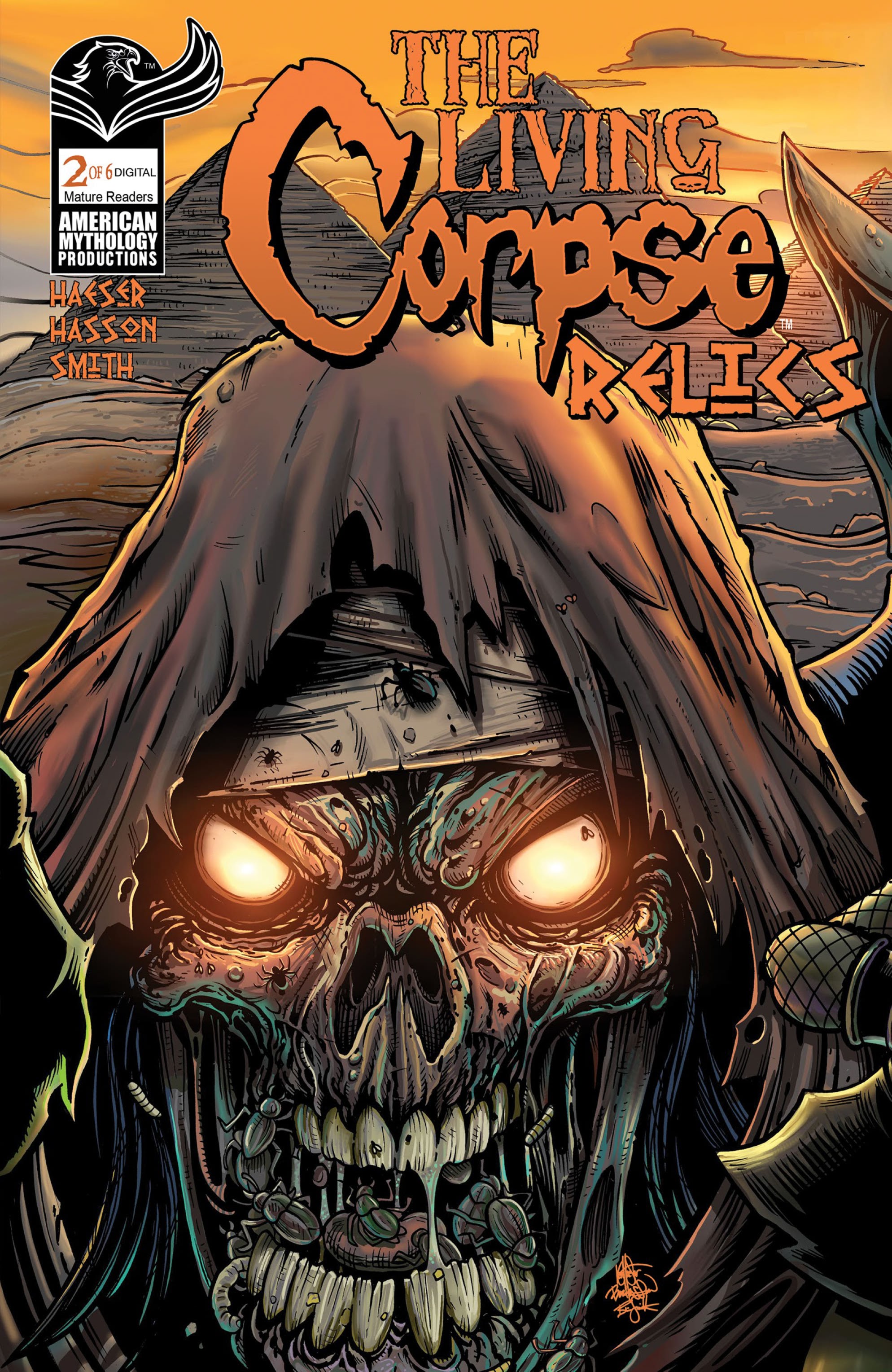 Read online The Living Corpse Relics comic -  Issue #2 - 1