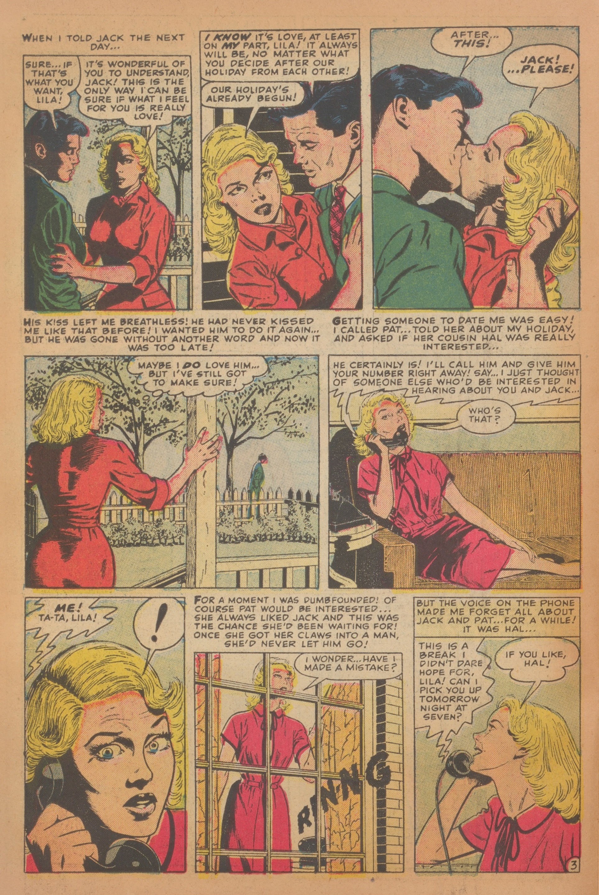 Read online Love Romances comic -  Issue #35 - 22