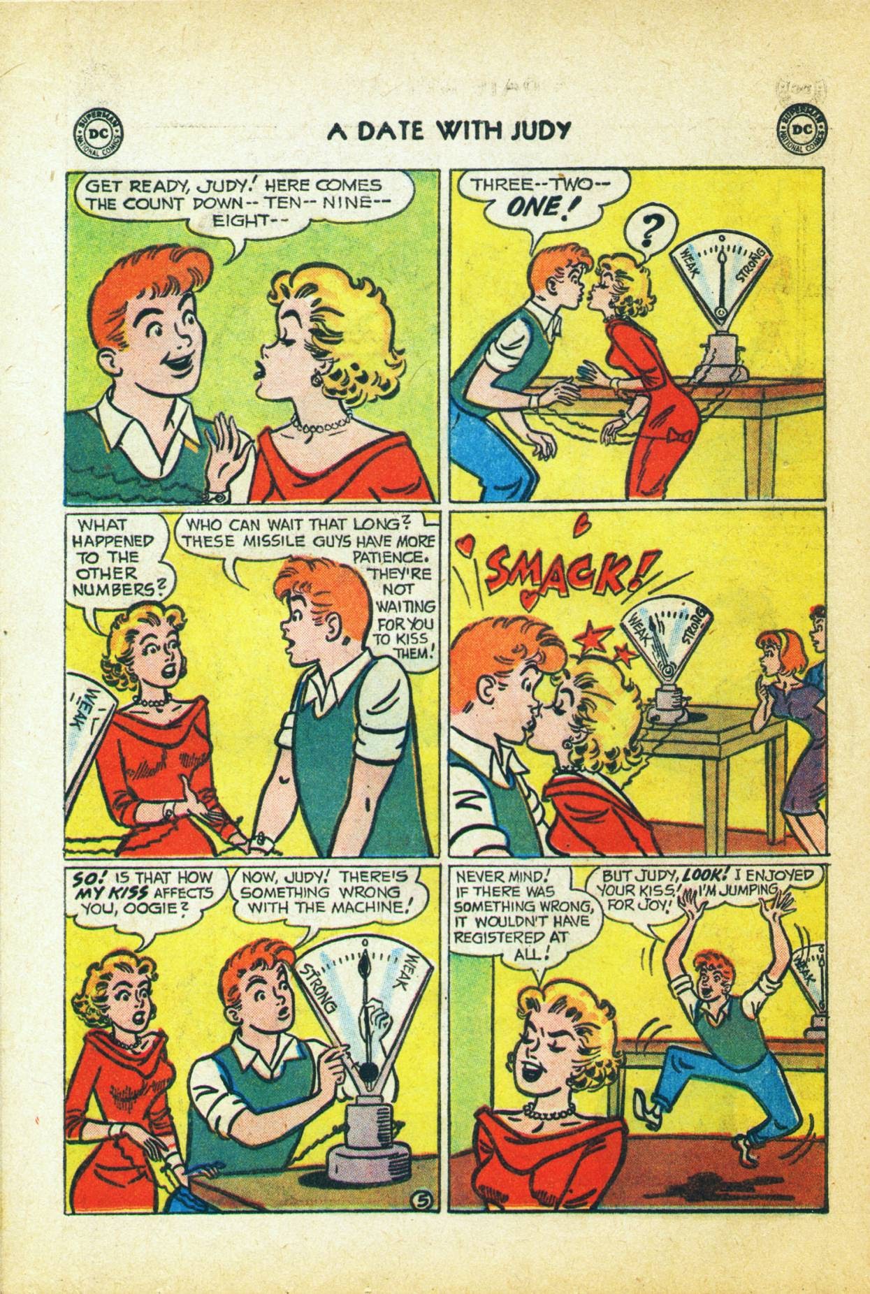 Read online A Date with Judy comic -  Issue #71 - 16