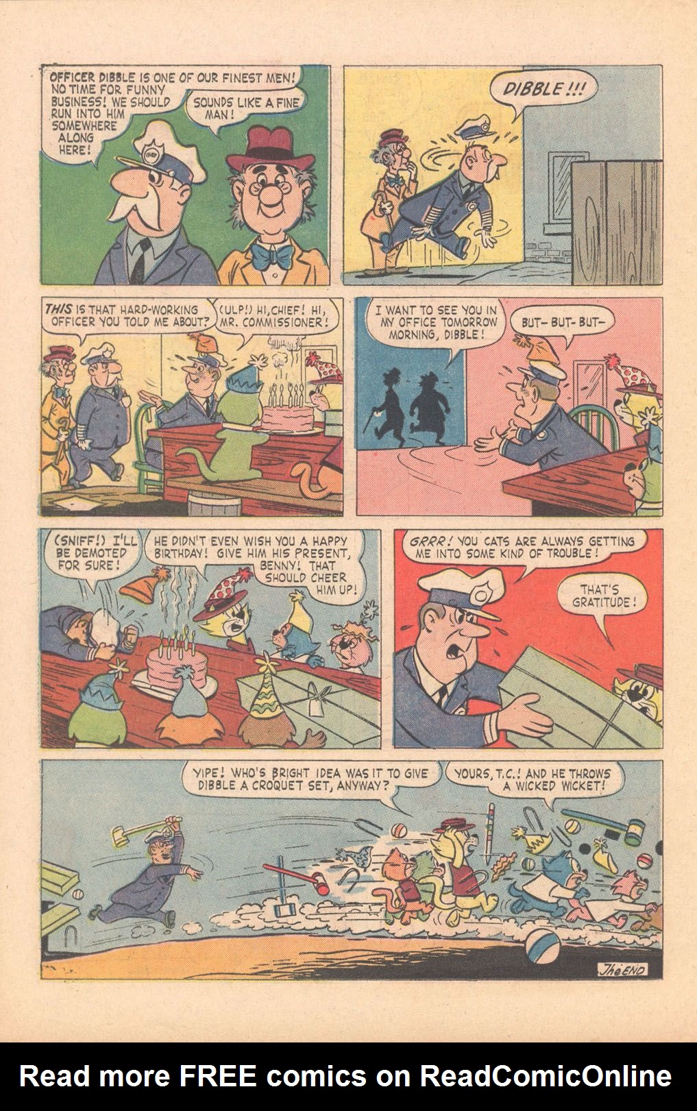 Read online Top Cat (1962) comic -  Issue #21 - 22