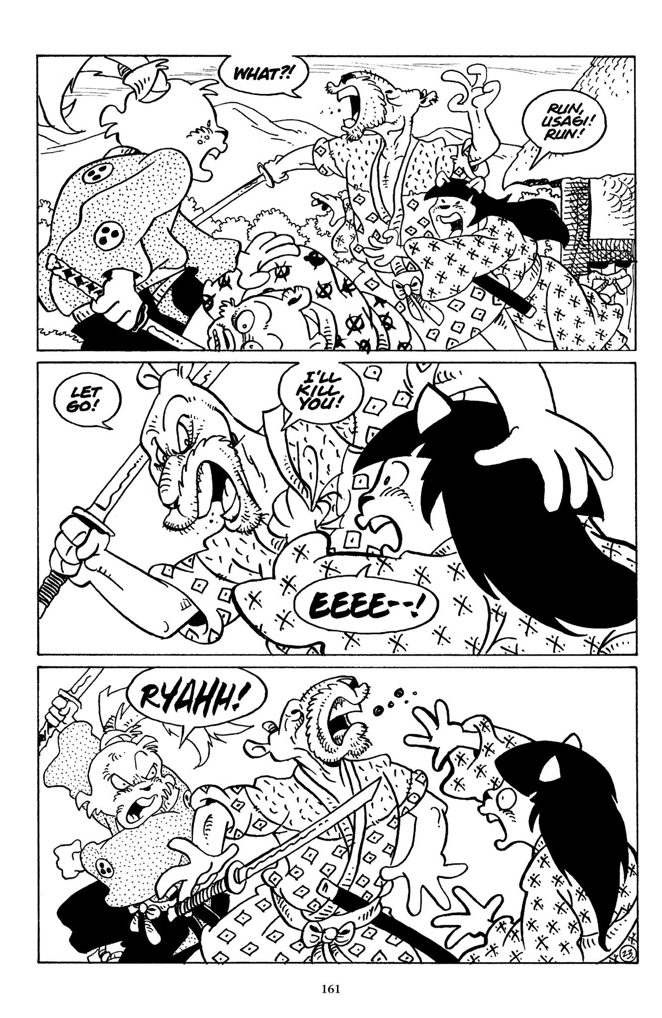 Read online The Usagi Yojimbo Saga comic -  Issue # TPB 7 - 157
