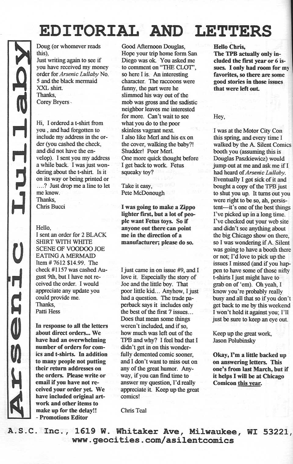 Read online Arsenic Lullaby comic -  Issue #12 - 25