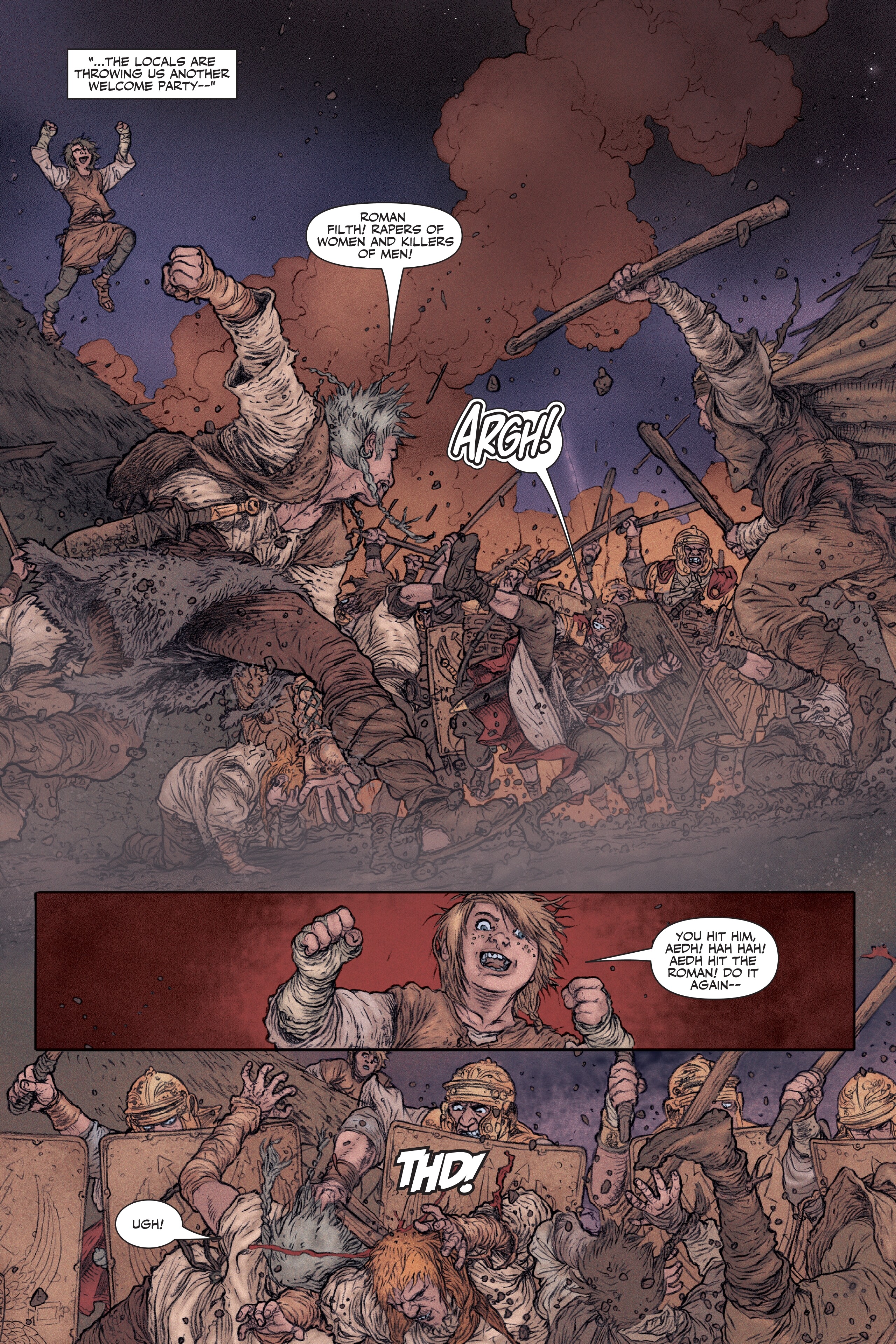 Read online Britannia comic -  Issue # _Deluxe Edition (Part 1) - 55