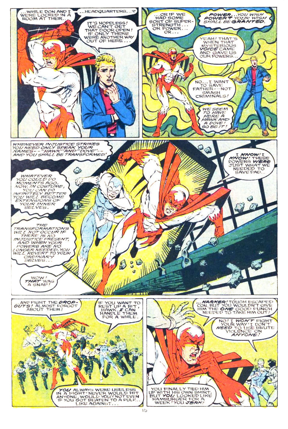 Read online Hawk and Dove (1988) comic -  Issue #1 - 16