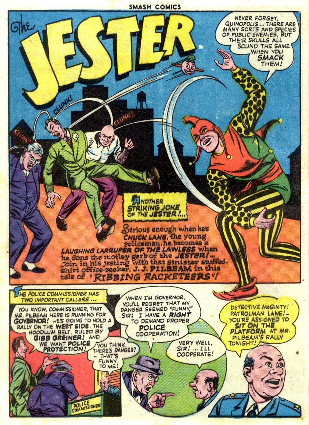 Read online Smash Comics comic -  Issue #48 - 52