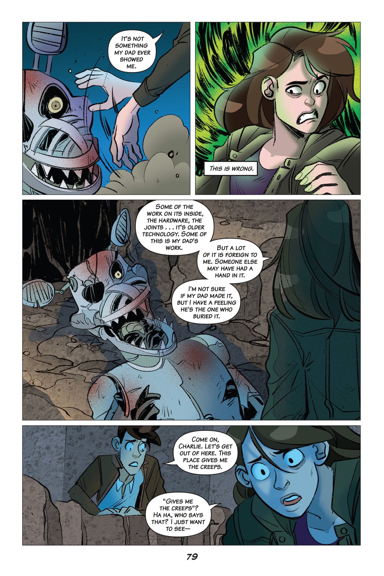 Read online Five Nights At Freddy's comic -  Issue # The Twisted Ones (Part 1) - 80