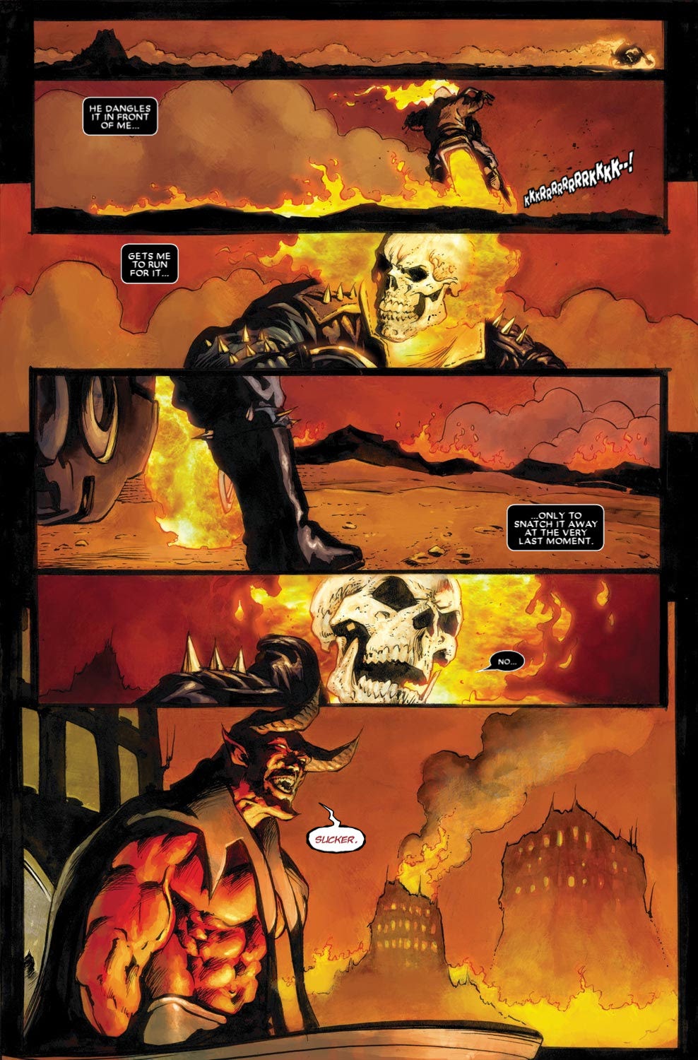 Read online Ghost Rider: Cycle of Vengeance comic -  Issue # TPB - 76