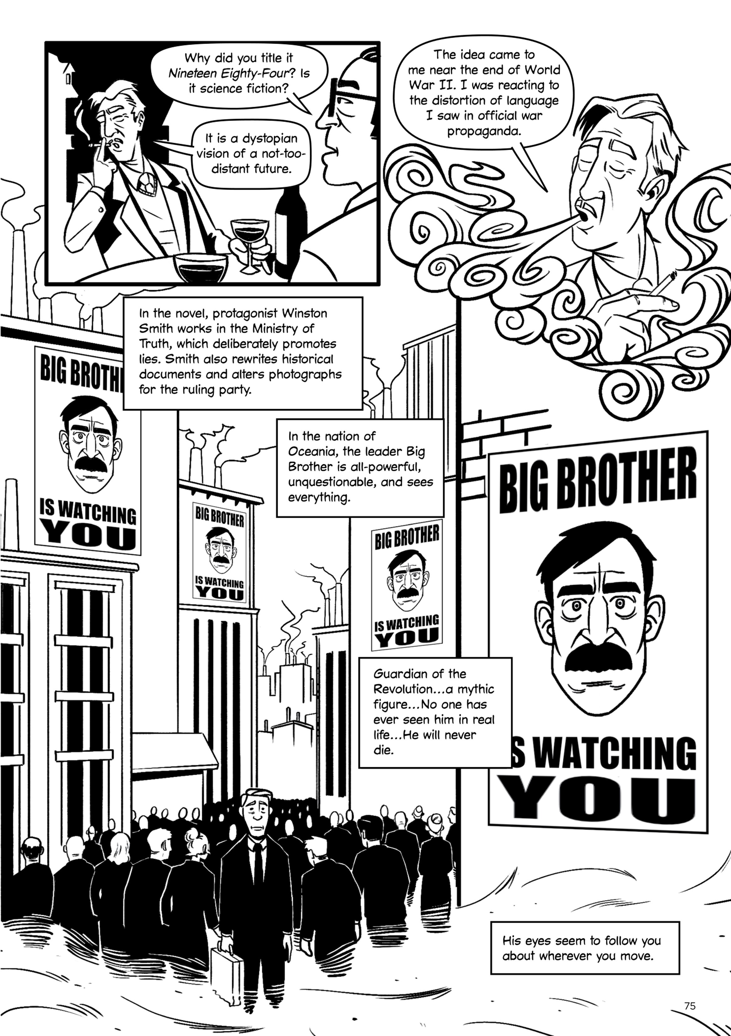 Read online The Machine Never Blinks: A Graphic History of Spying and Surveillance comic -  Issue # TPB - 85