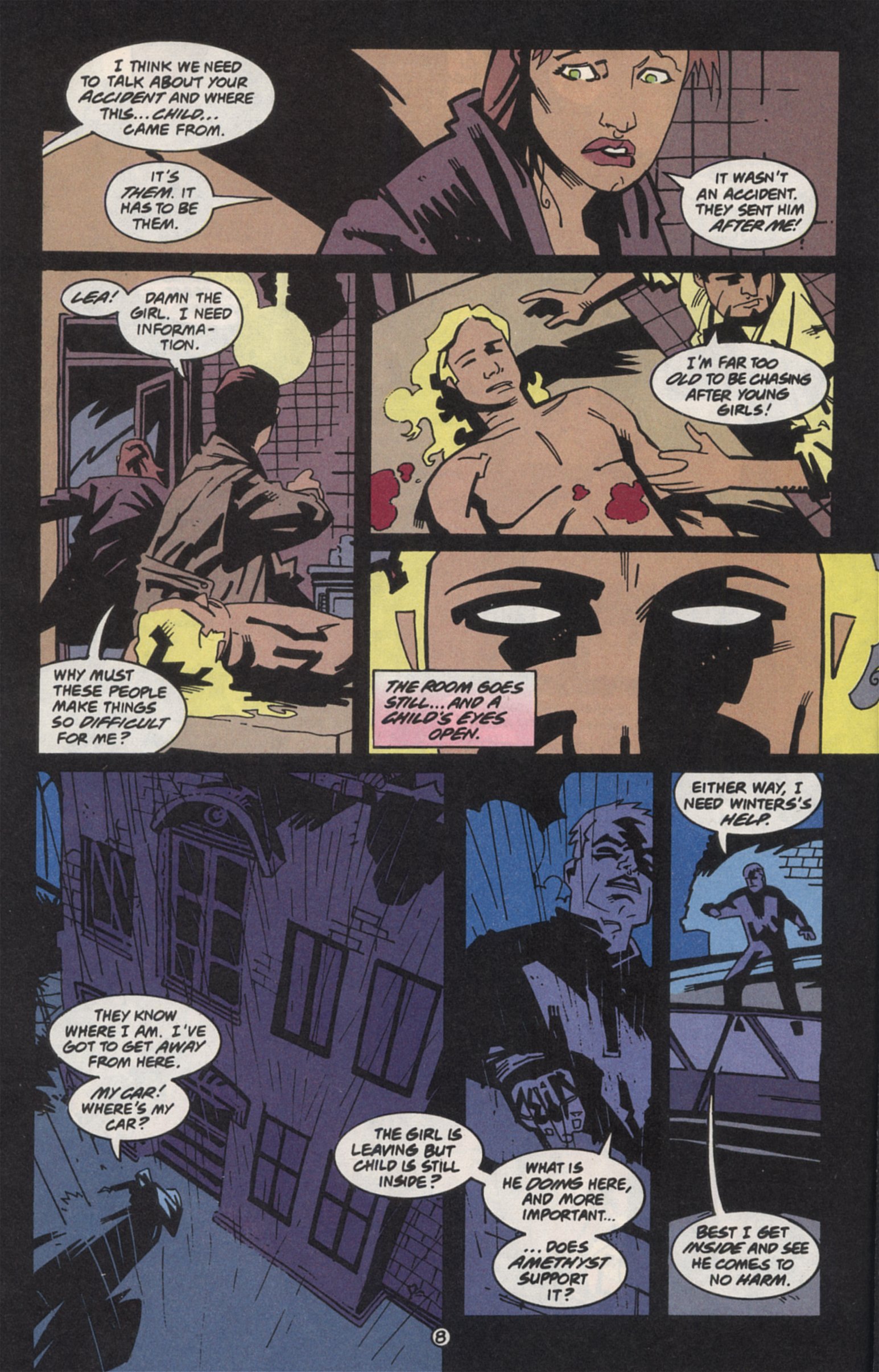 Read online Night Force comic -  Issue #8 - 9