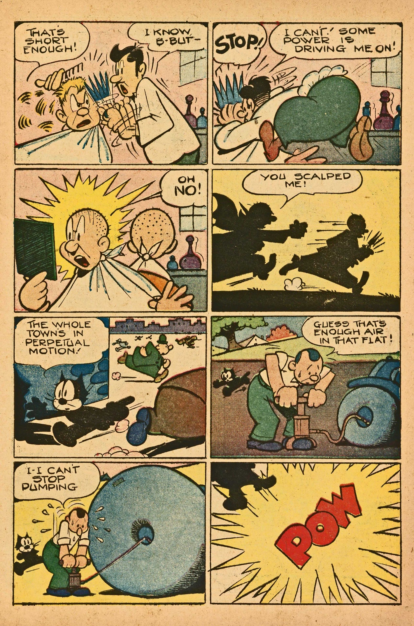 Read online Felix the Cat (1951) comic -  Issue #44 - 9