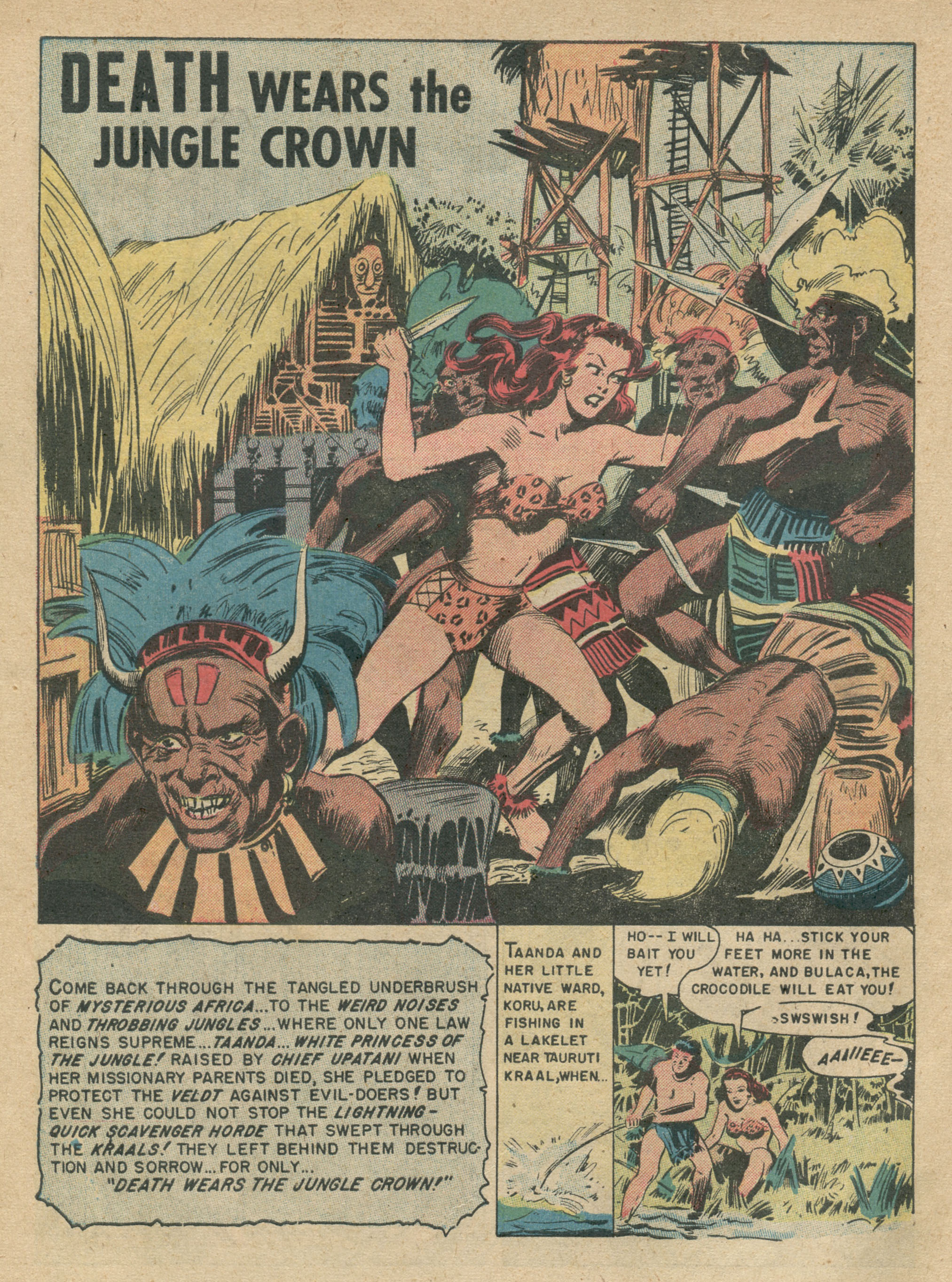 Read online Taanda White Princess of the Jungle comic -  Issue #2 - 10