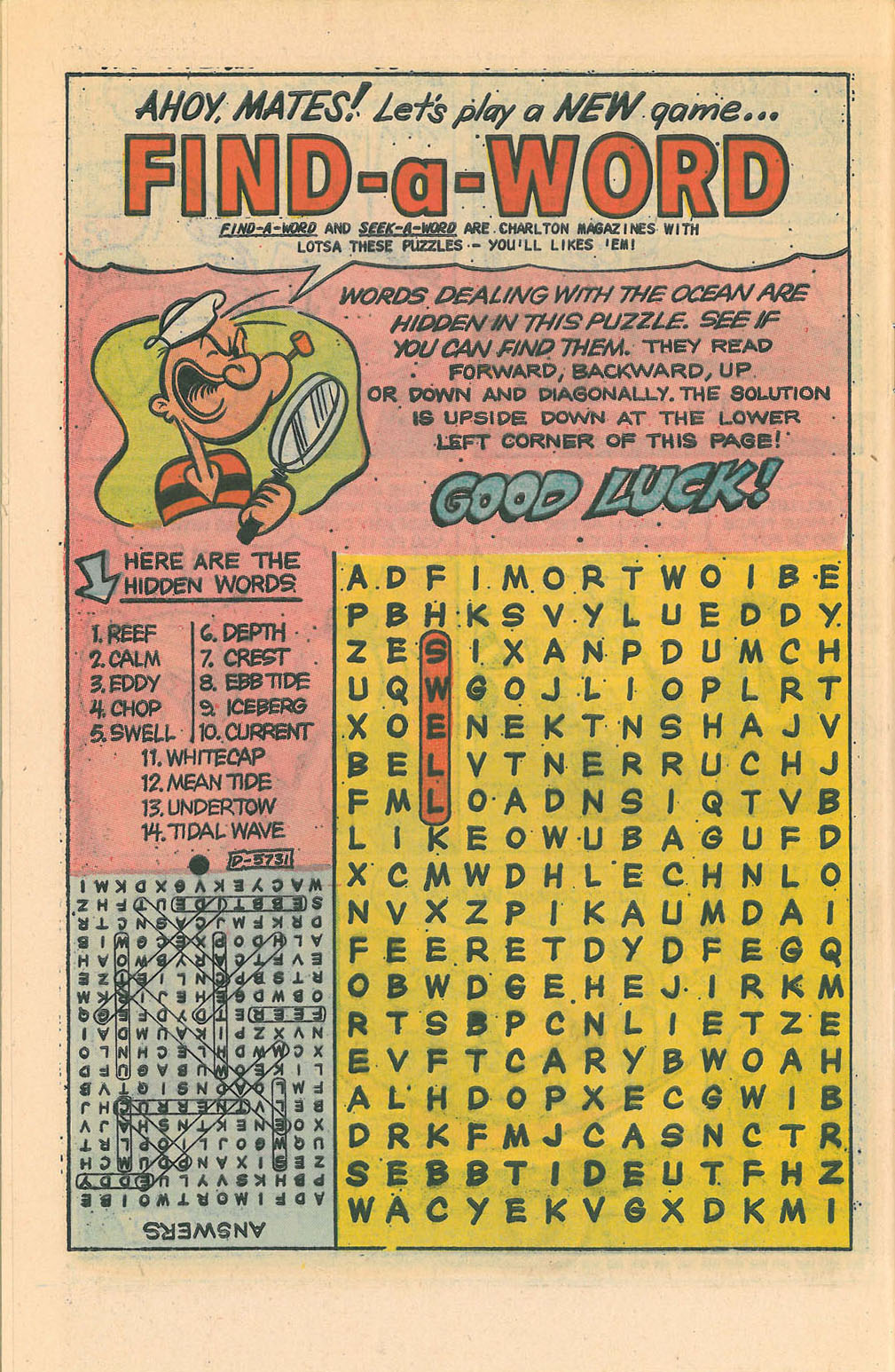 Read online Popeye (1948) comic -  Issue #125 - 32