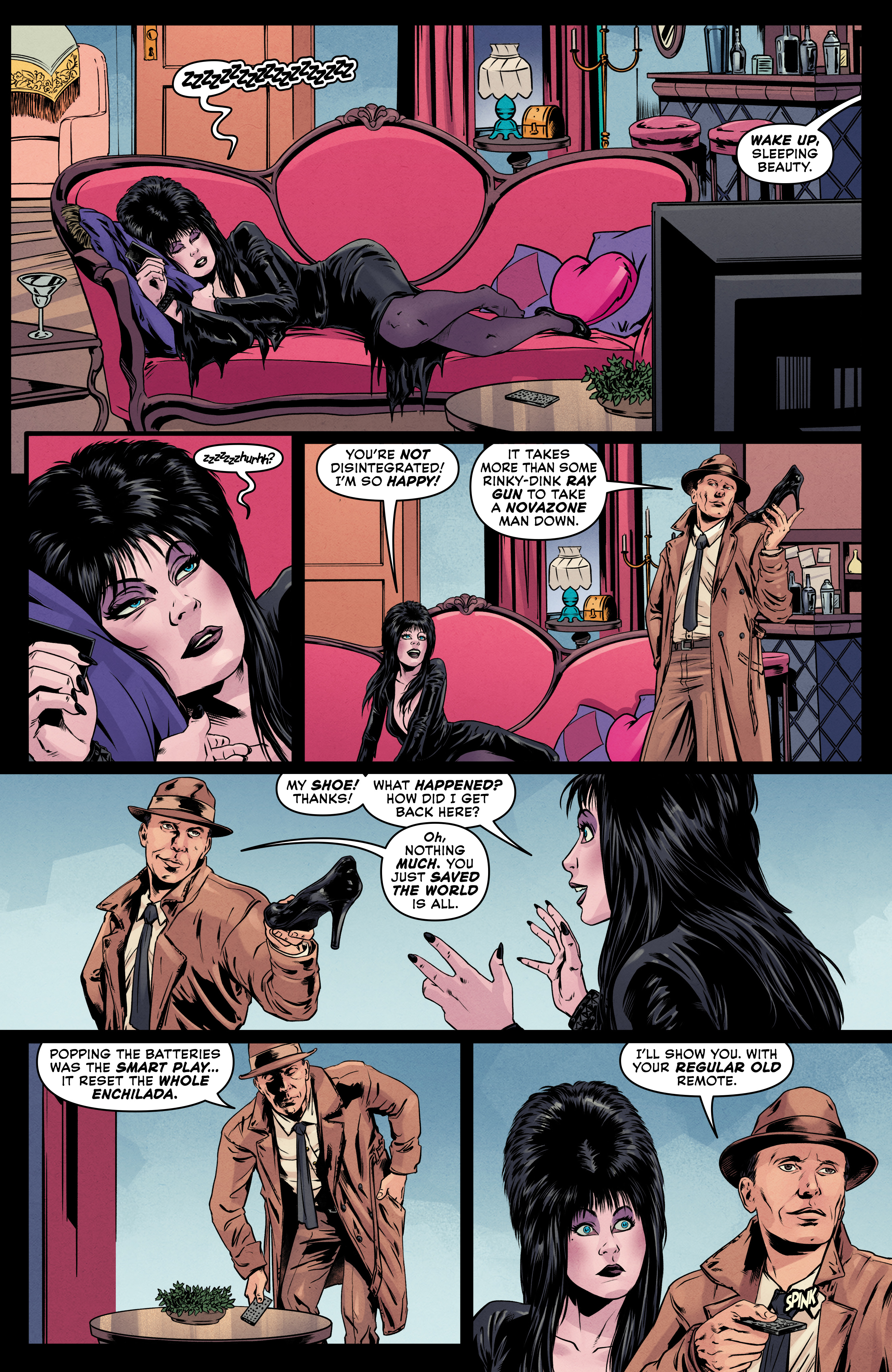 Read online Elvira in Monsterland comic -  Issue #5 - 22