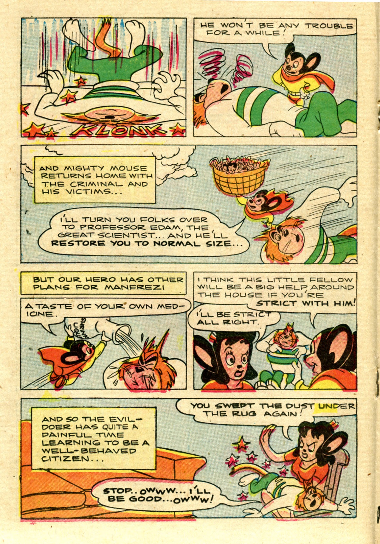 Read online Paul Terry's Mighty Mouse Comics comic -  Issue #50 - 18