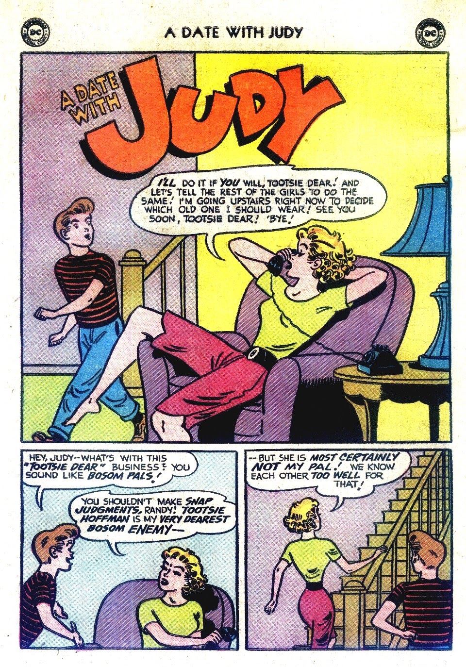Read online A Date with Judy comic -  Issue #48 - 9