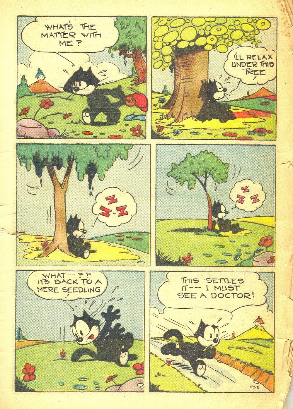 Read online Felix the Cat (1948) comic -  Issue #6 - 7