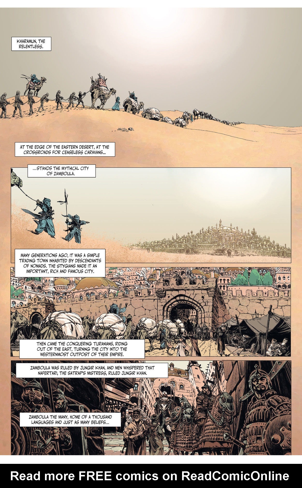 Read online The Cimmerian comic -  Issue # TPB 3 - 77