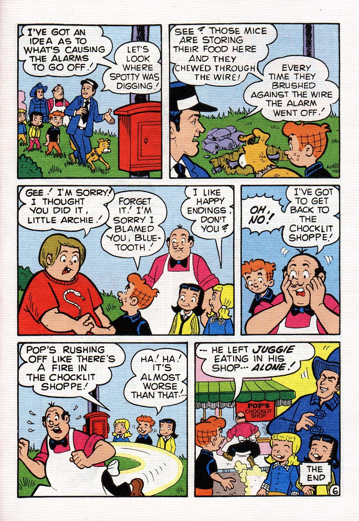 Read online Archie's Double Digest Magazine comic -  Issue #152 - 144