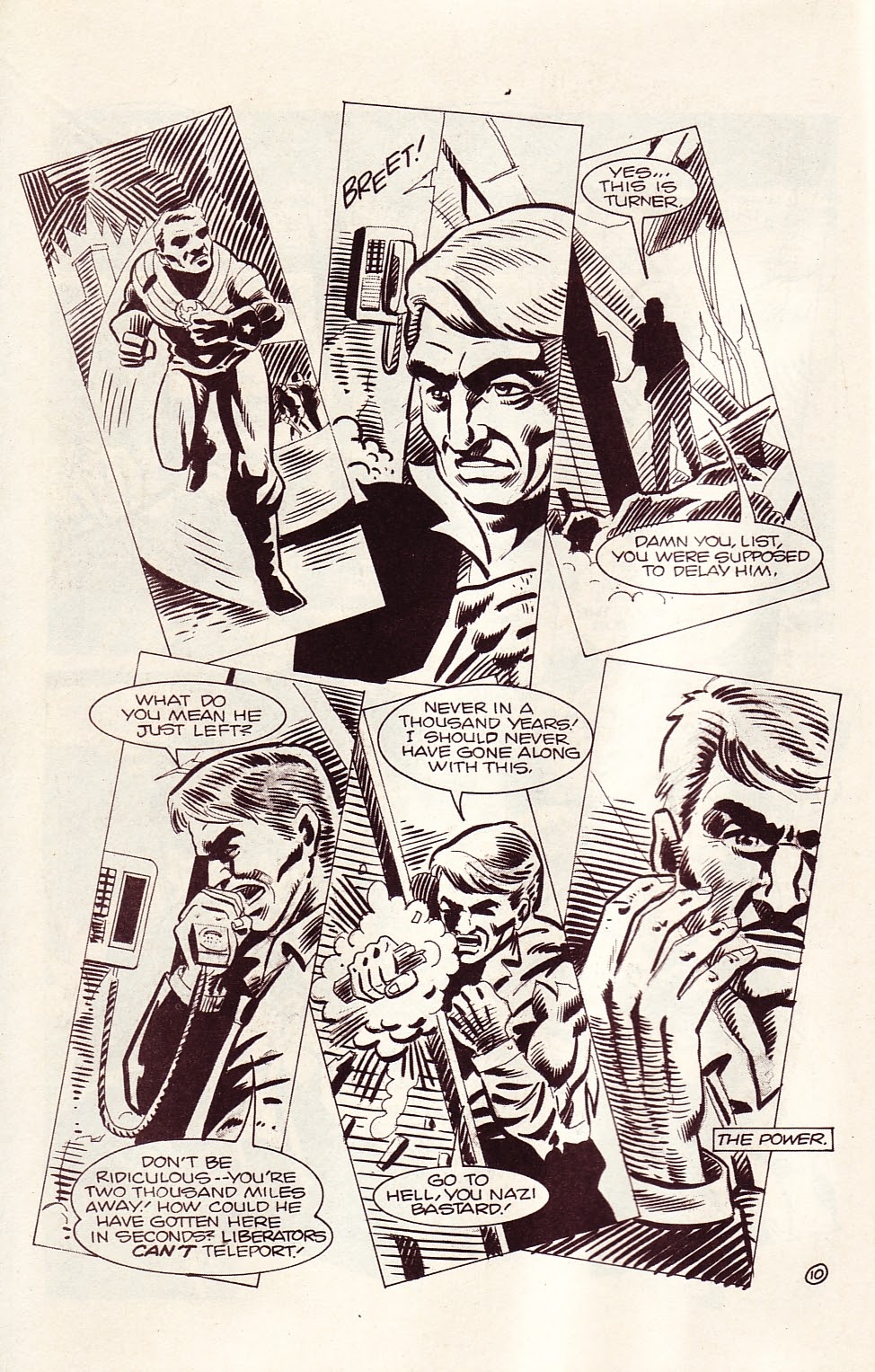 Read online Liberator (1987) comic -  Issue #6 - 12