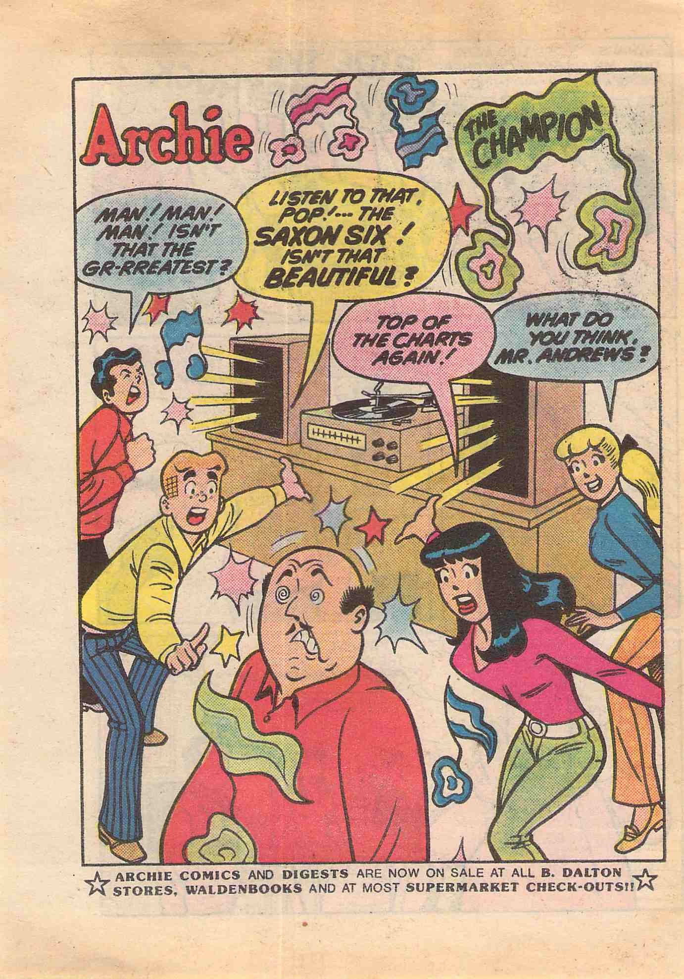 Read online Archie's Double Digest Magazine comic -  Issue #32 - 142