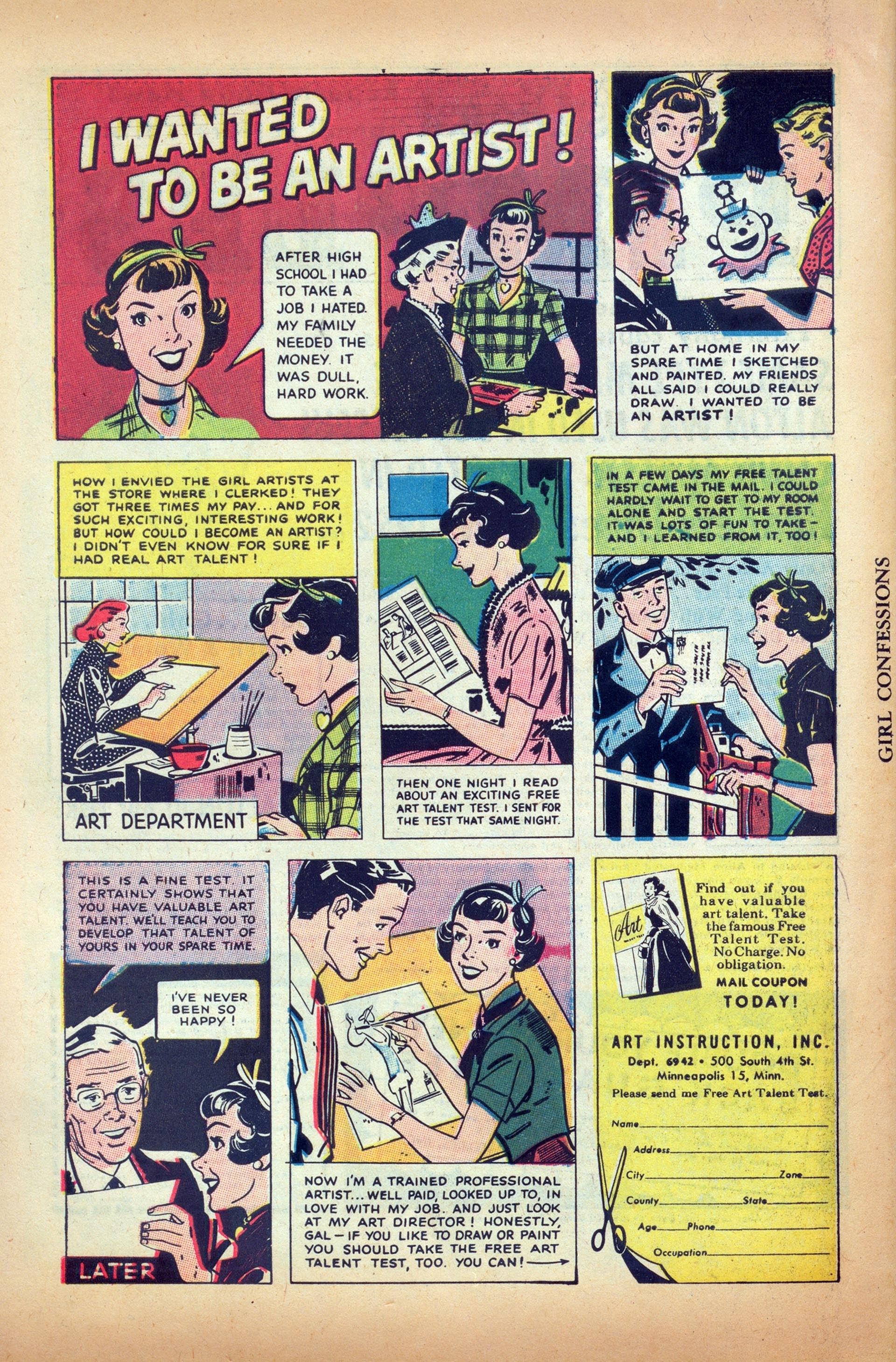 Read online Girl Confessions comic -  Issue #17 - 34