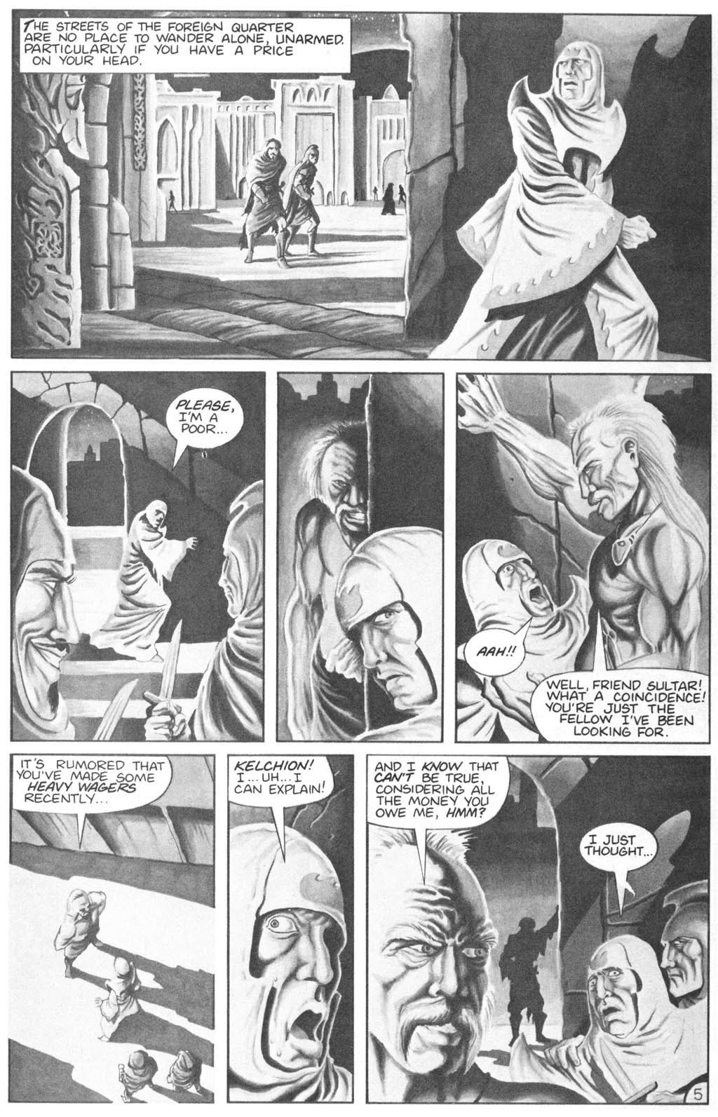 Read online Adventurers (1986) comic -  Issue #5 - 7