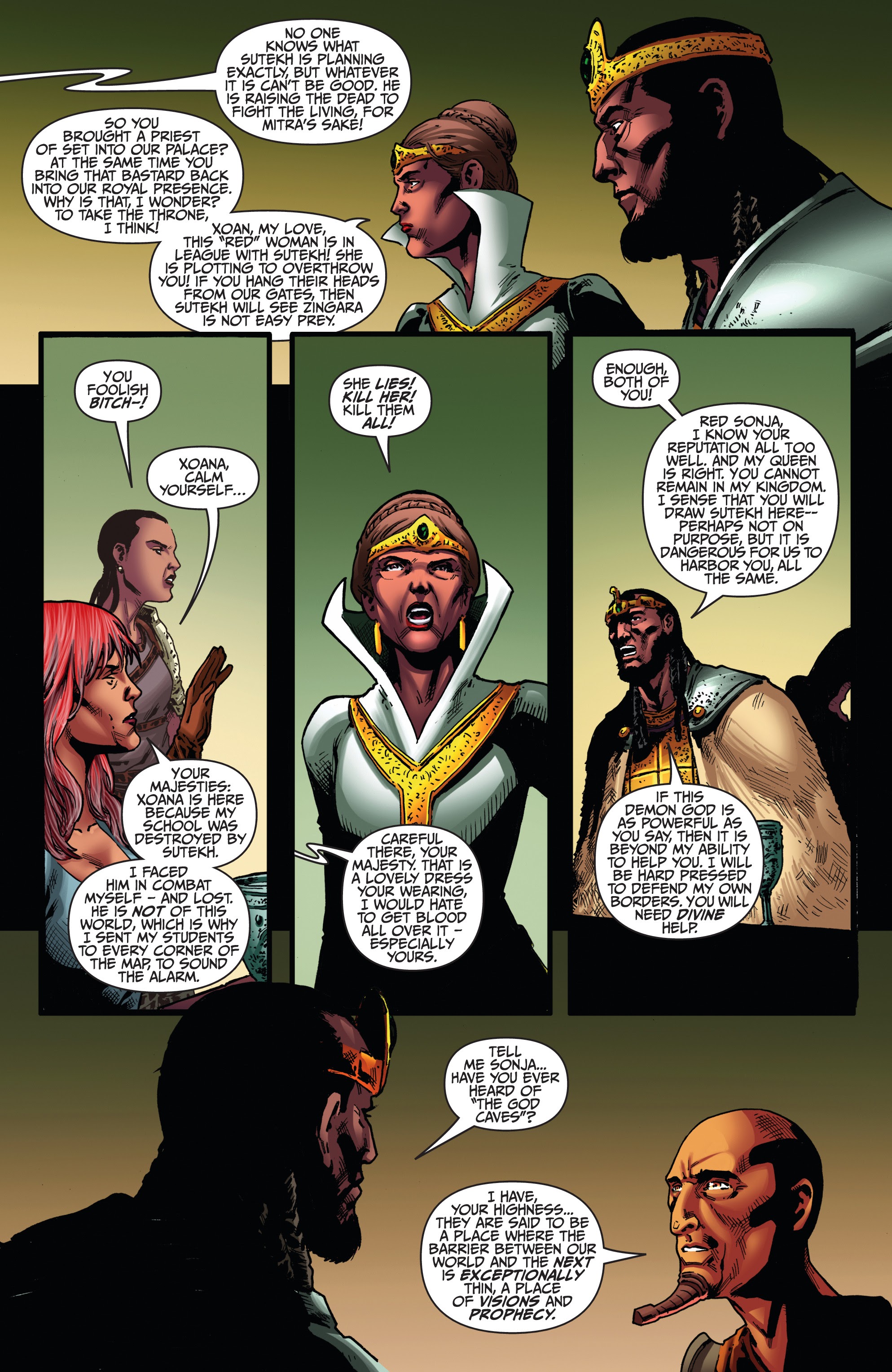 Read online Red Sonja: Vulture's Circle comic -  Issue # _TPB - 60