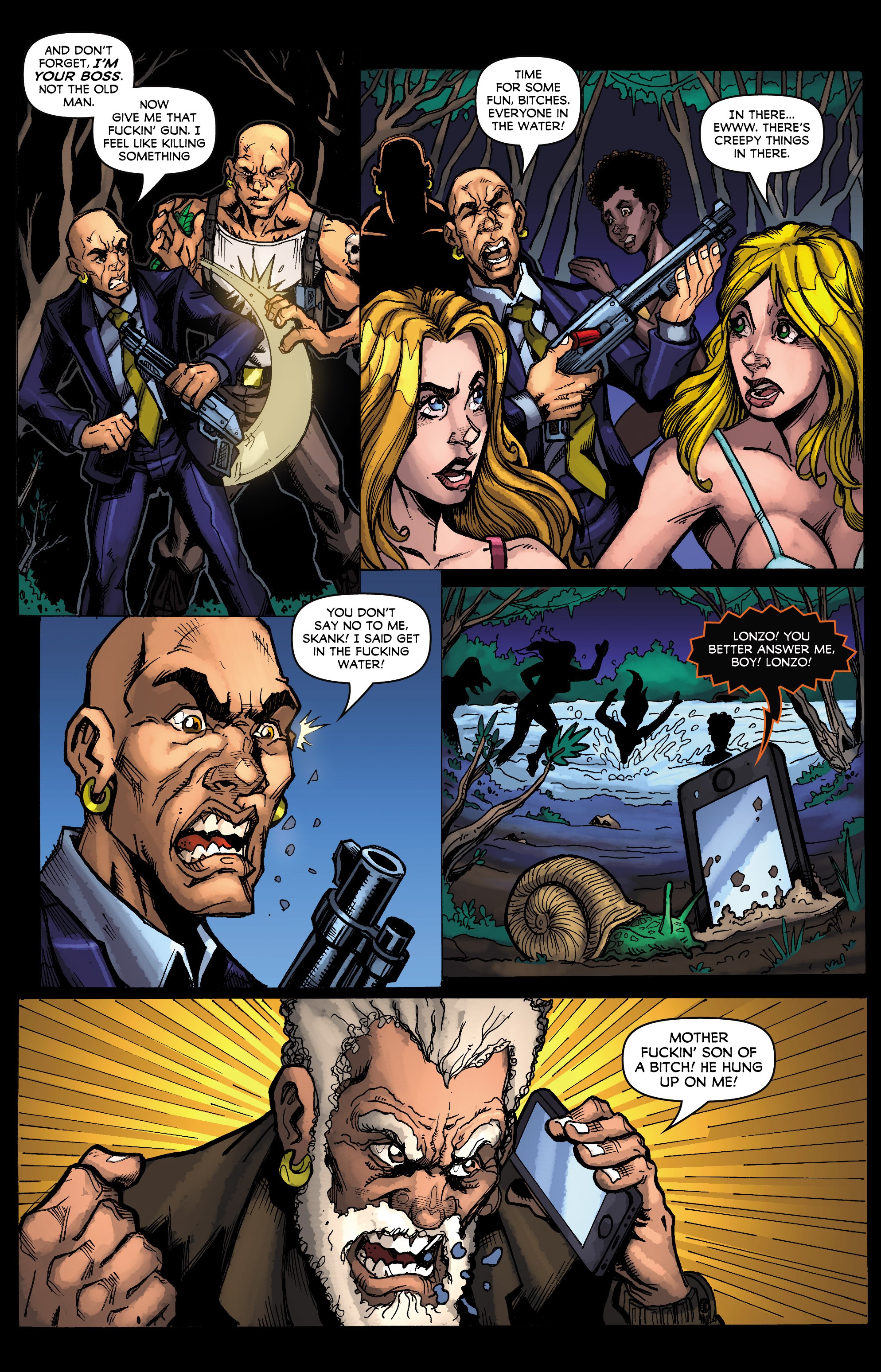 Read online Hatchet: Vengeance comic -  Issue #1 - 6