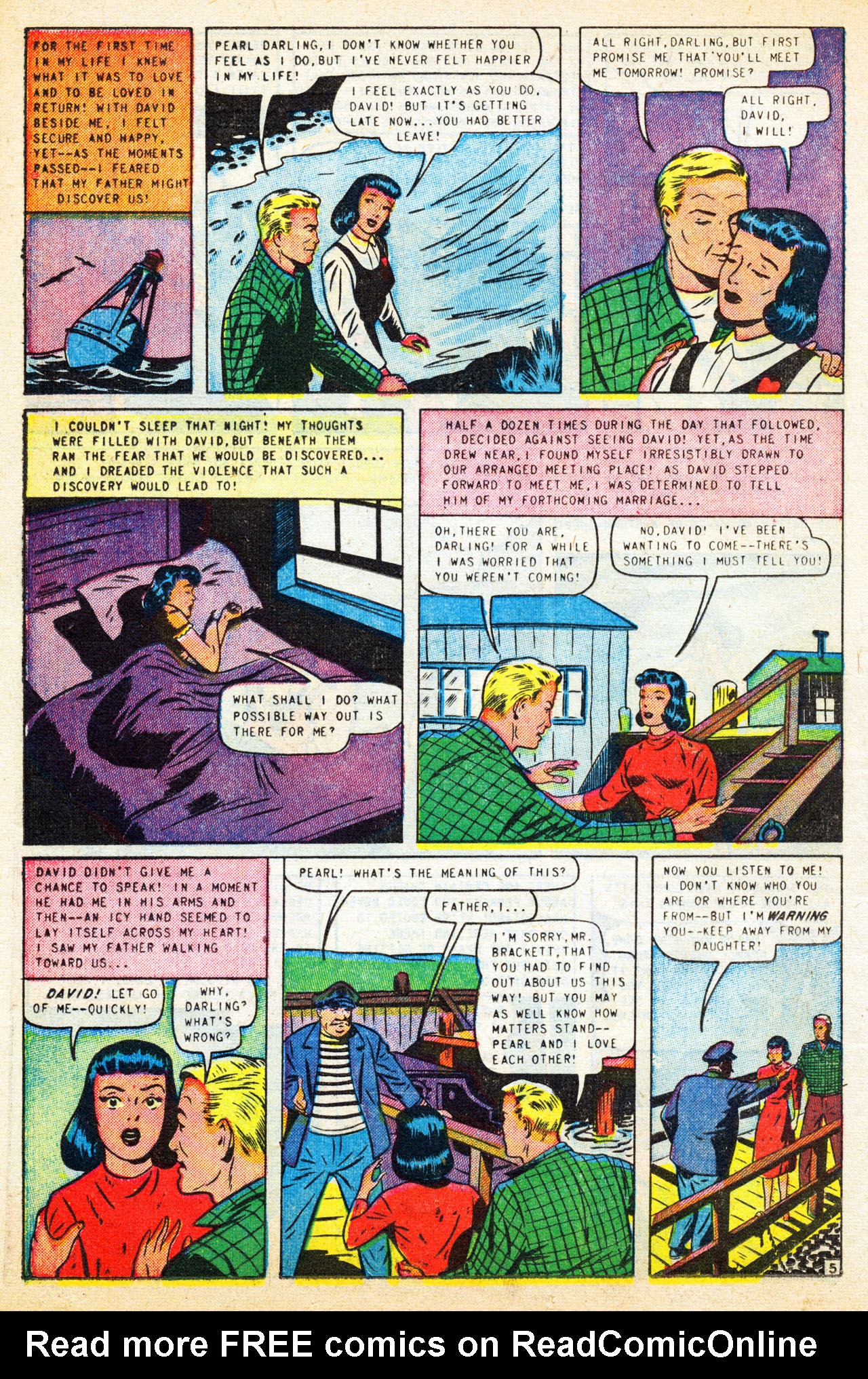 Read online Love Romances comic -  Issue #7 - 38