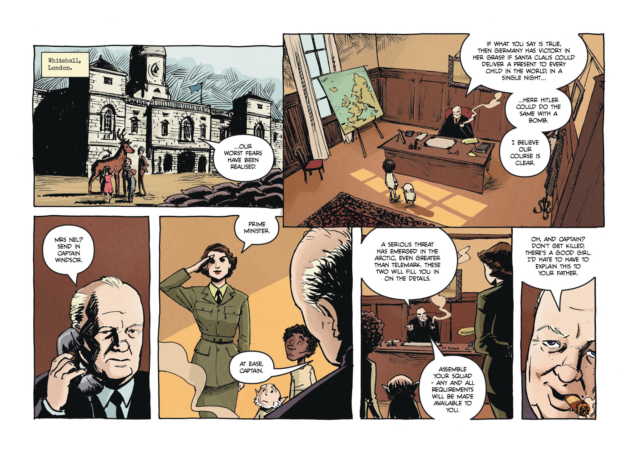 Read online Santa Claus vs. The Nazis comic -  Issue # TPB - 39