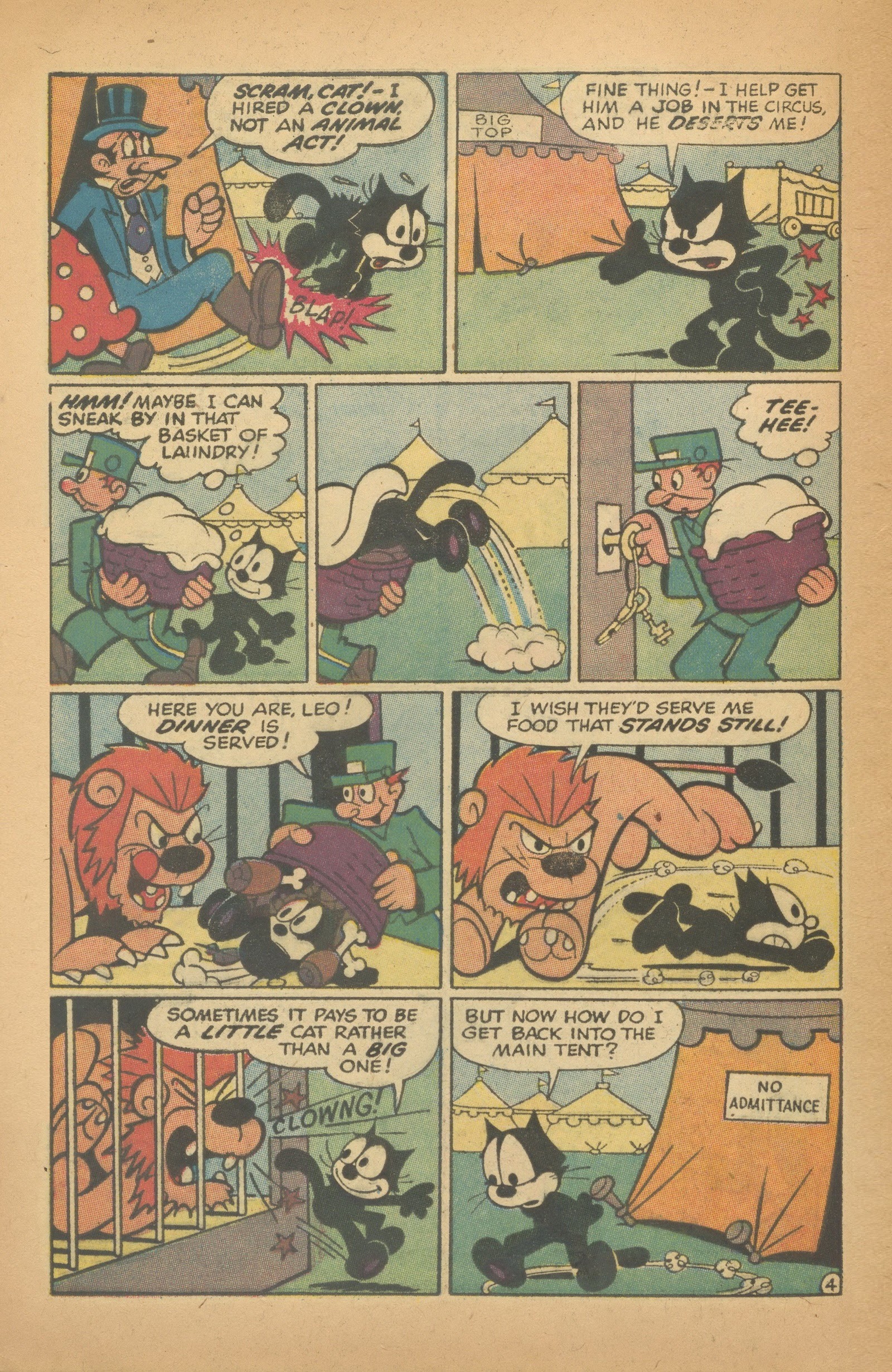 Read online Felix the Cat (1955) comic -  Issue #106 - 8