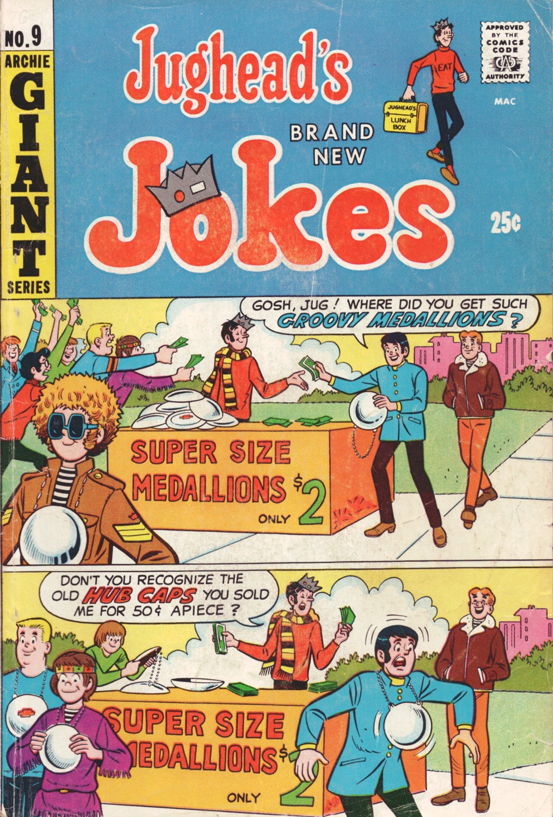 Read online Jughead's Jokes comic -  Issue #9 - 1