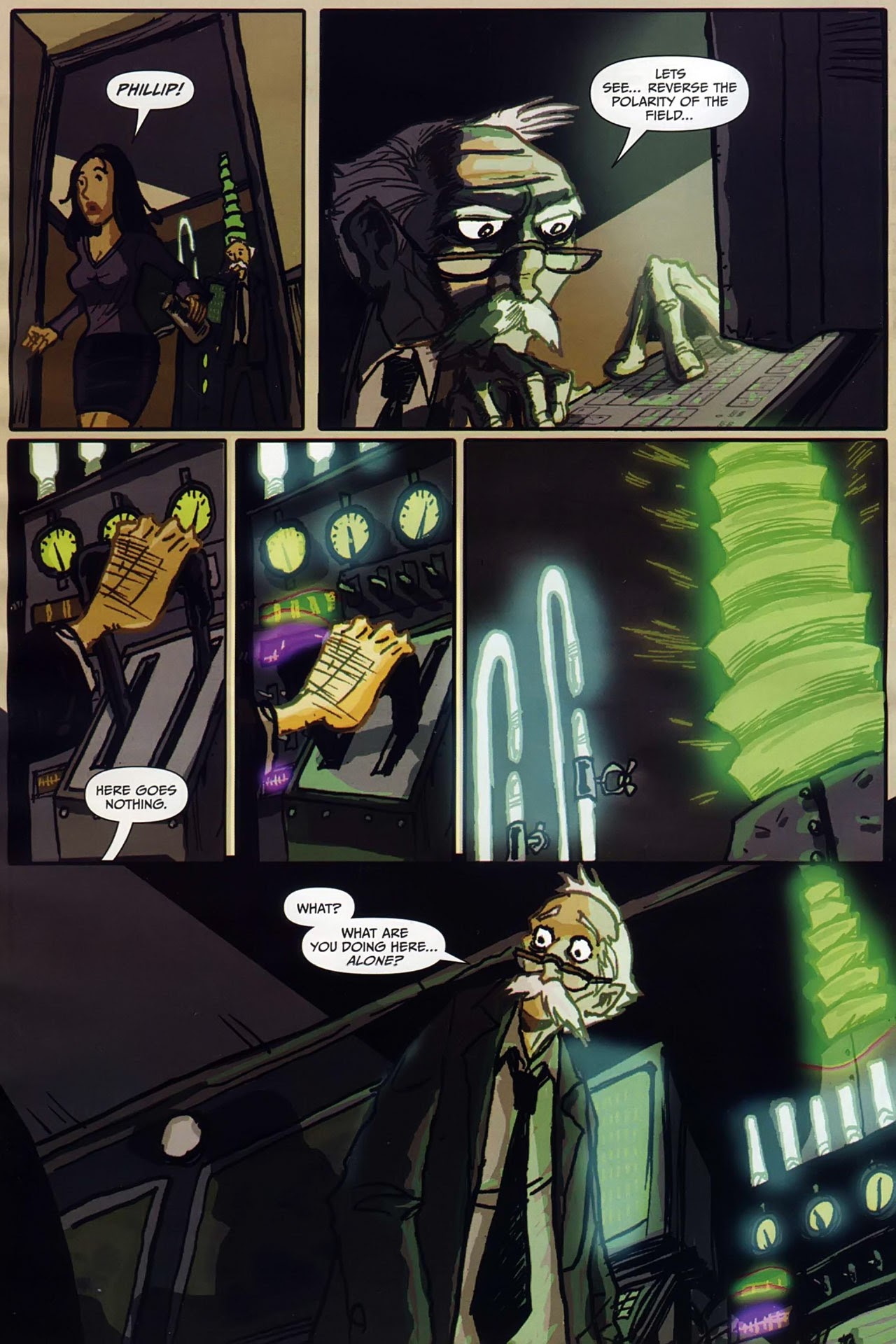 Read online Steve Niles' Strange Cases comic -  Issue #4 - 12