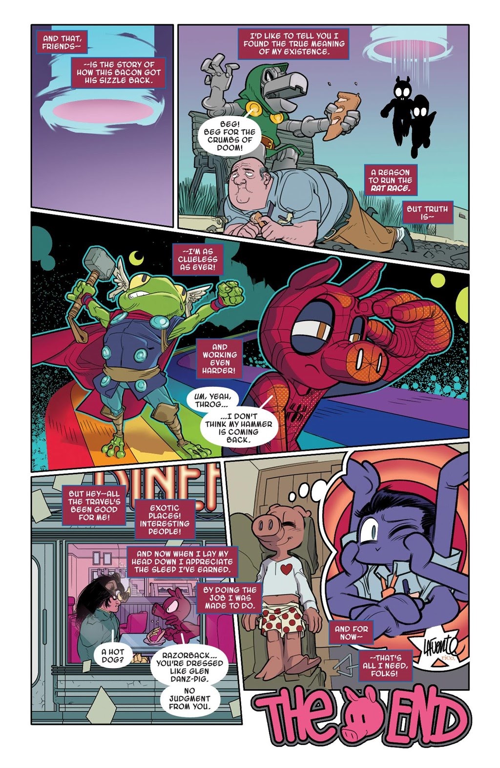 Read online Spider-Man: Spider-Verse comic -  Issue # Spider-Ham - 85