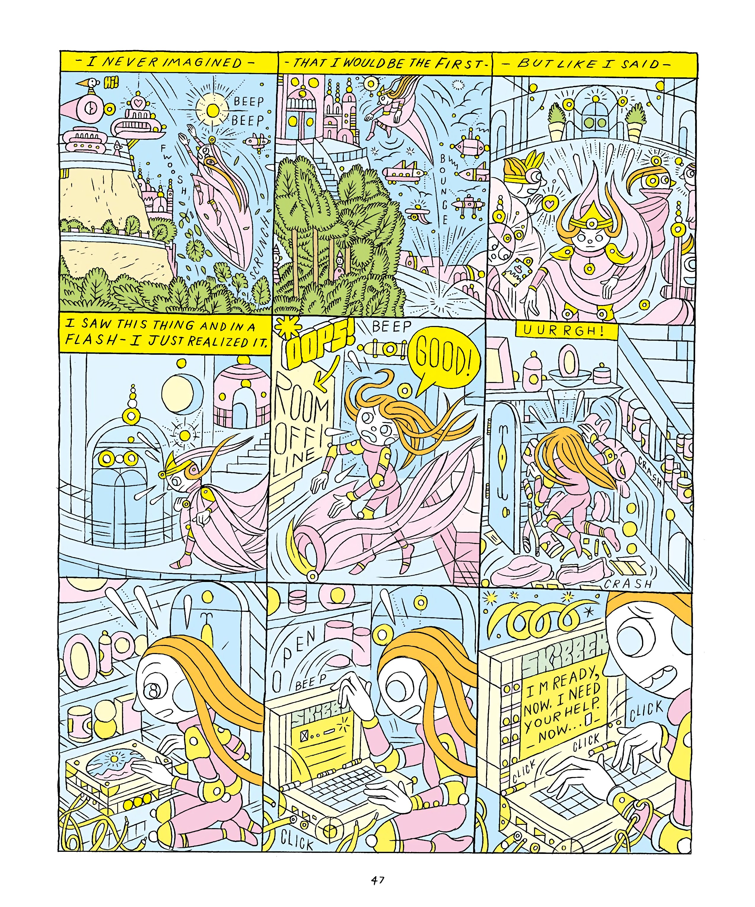 Read online Halcyon: Hermeneutics or The New Cartoon Utopia comic -  Issue # TPB - 48