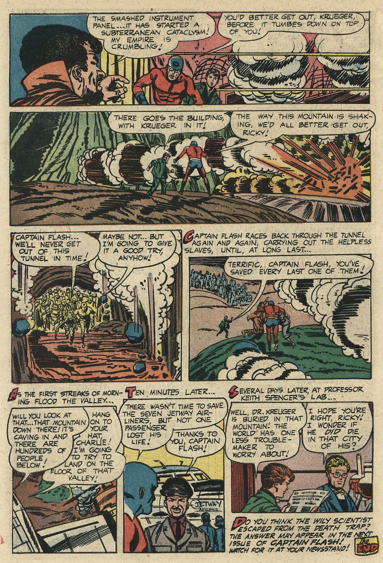 Read online Captain Flash comic -  Issue #4 - 32