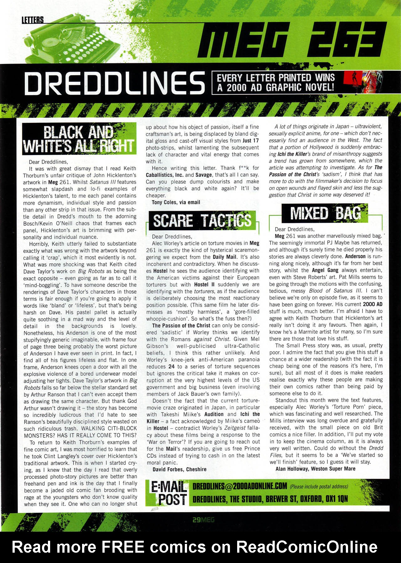 Read online Judge Dredd Megazine (Vol. 5) comic -  Issue #263 - 28
