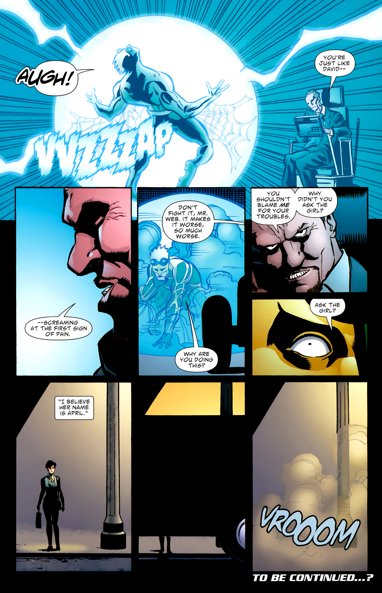 Read online The Web comic -  Issue #1 - 21