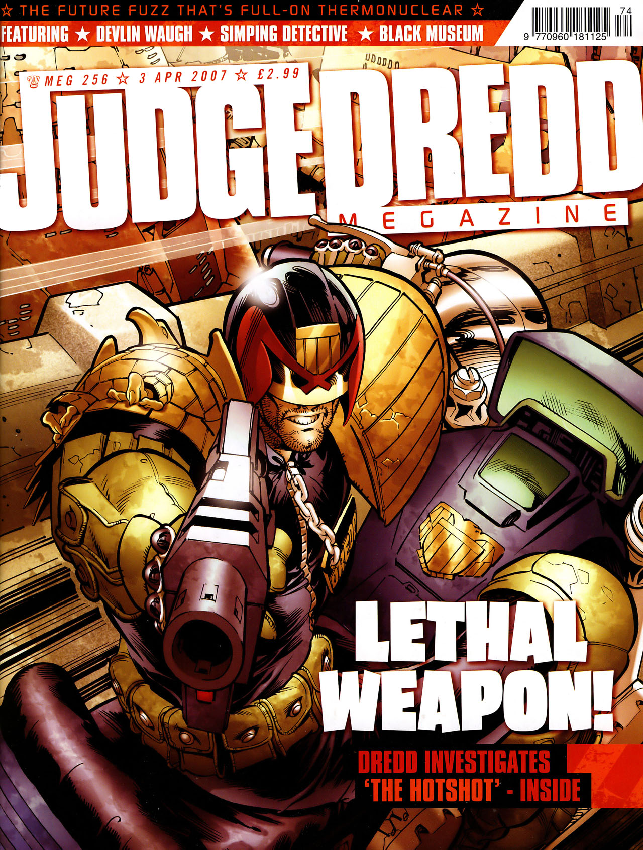Read online Judge Dredd Megazine (Vol. 5) comic -  Issue #256 - 1