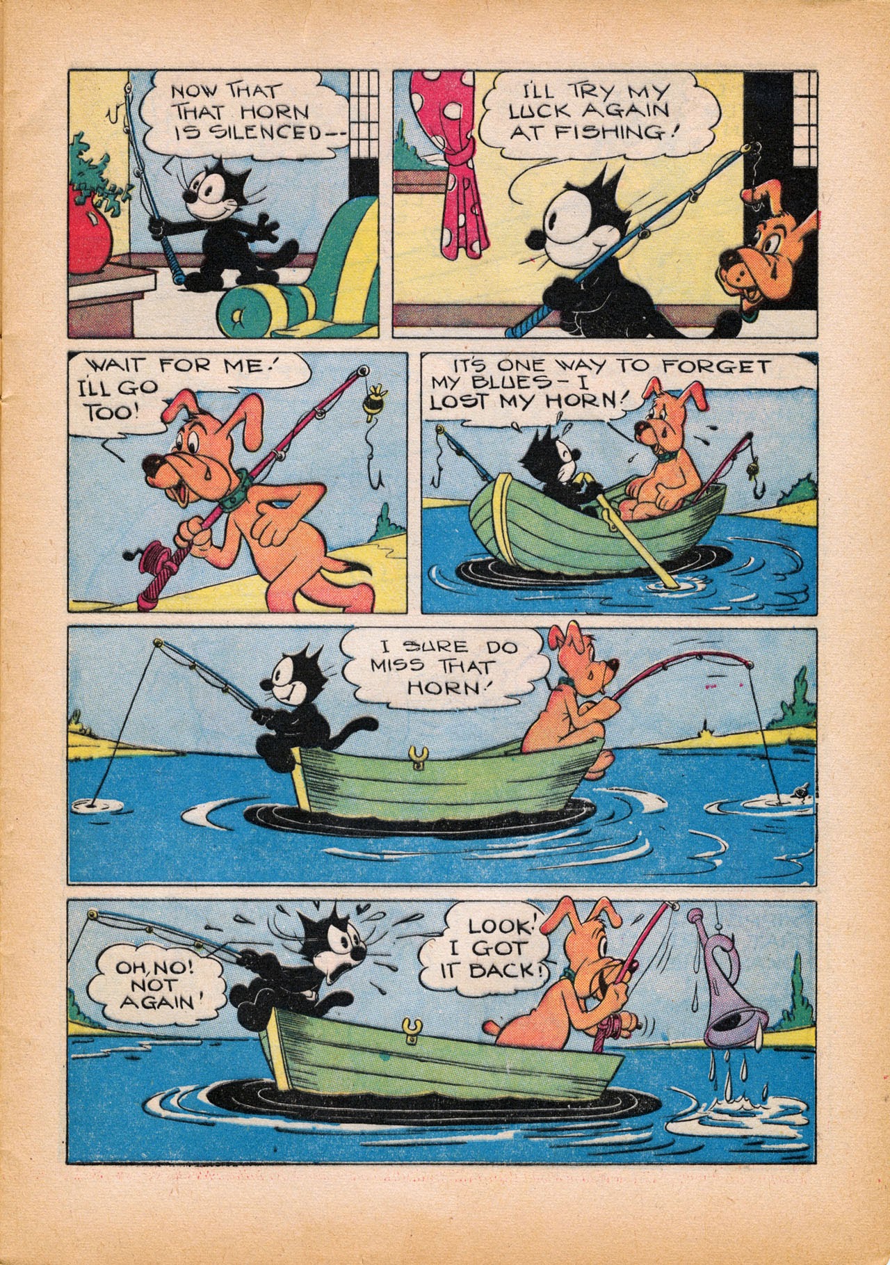 Read online Felix the Cat (1948) comic -  Issue #12 - 13