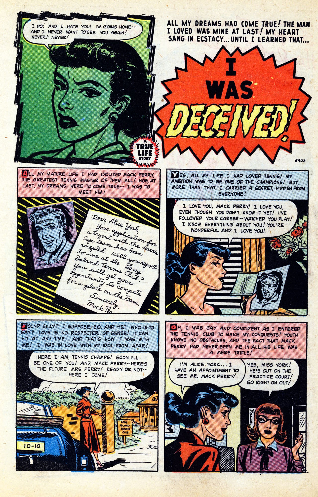 Read online My Love (1949) comic -  Issue #3 - 12