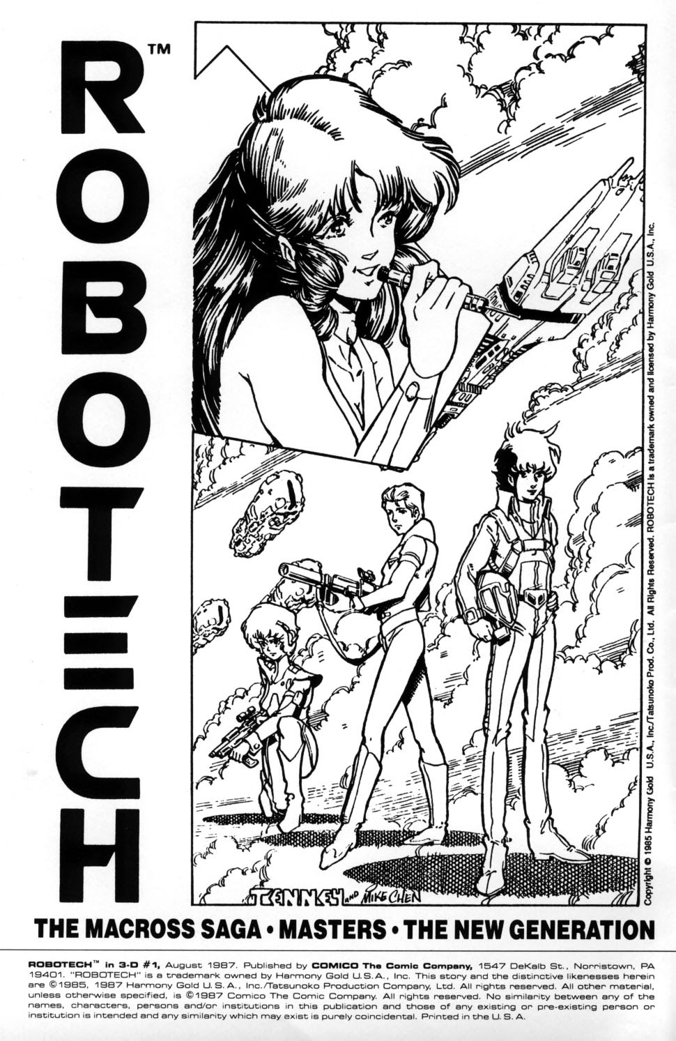 Read online Robotech in 3-D comic -  Issue # Full - 3