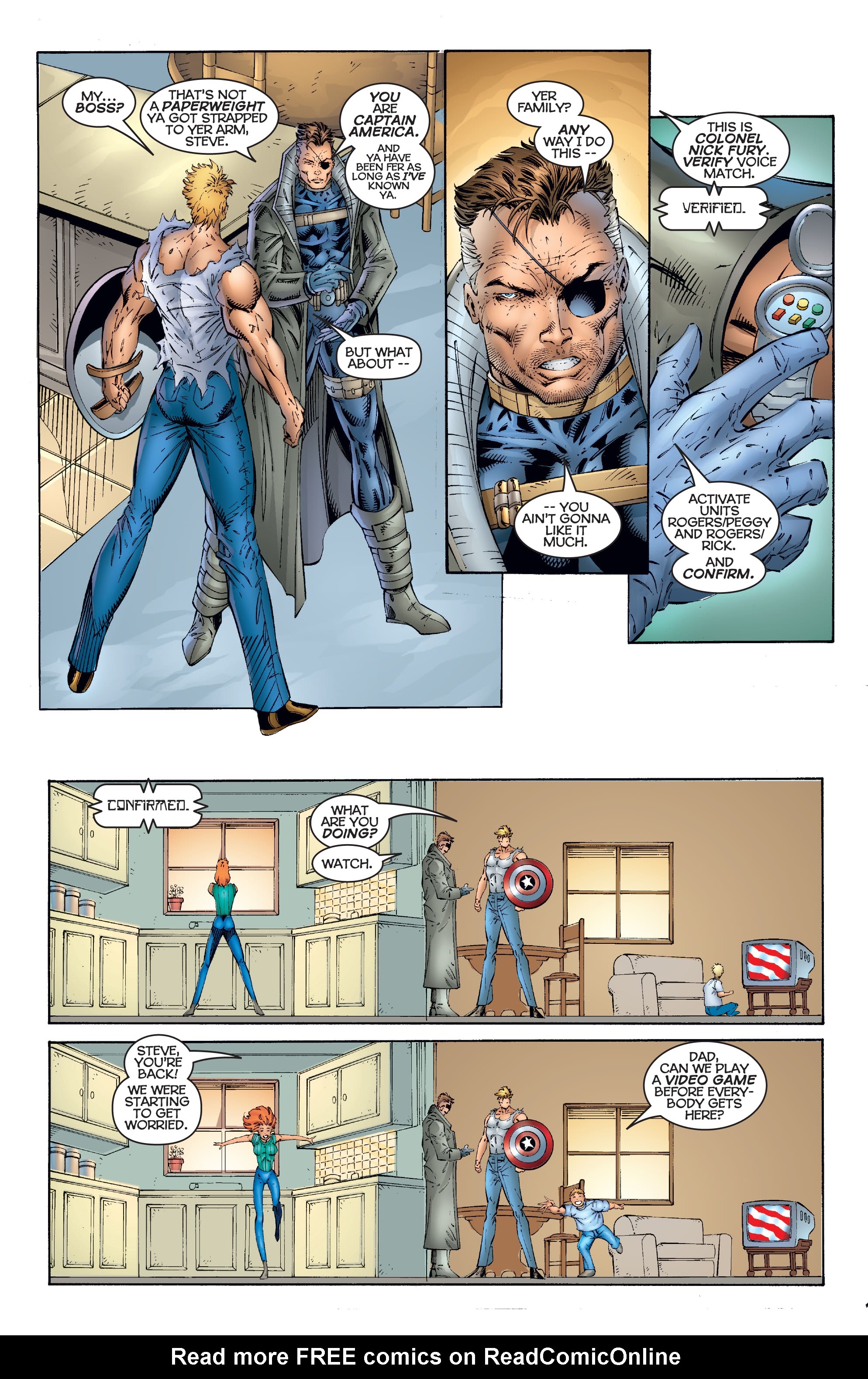 Read online Heroes Reborn: Captain America comic -  Issue # TPB (Part 1) - 63