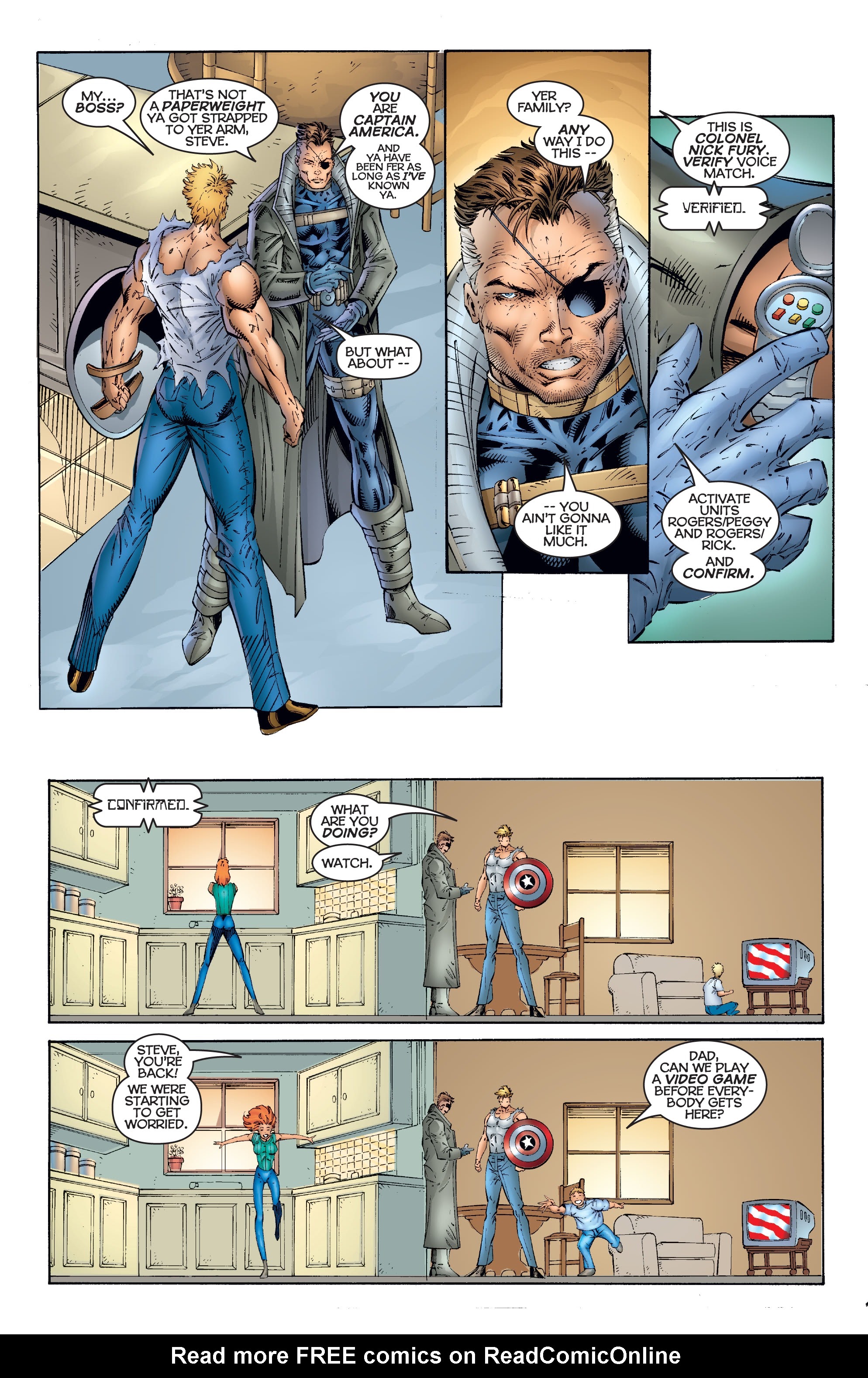 Read online Heroes Reborn: Captain America comic -  Issue # TPB (Part 1) - 63