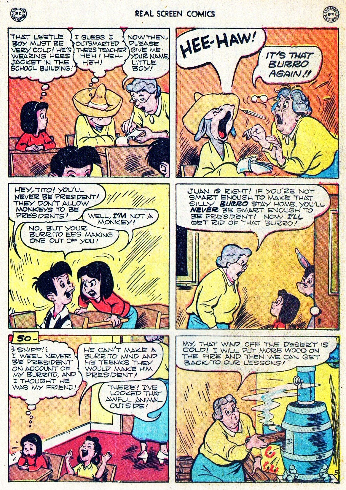 Read online Real Screen Comics comic -  Issue #25 - 17